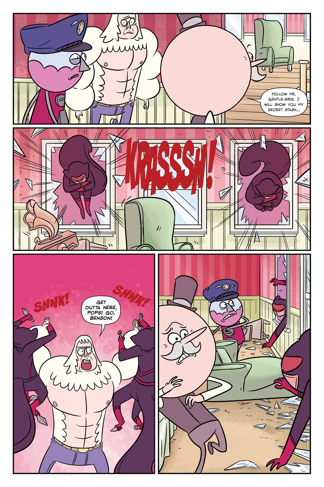 Read online Regular Show: Noir Means Noir, Buddy comic -  Issue # TPB (Part 2) - 8