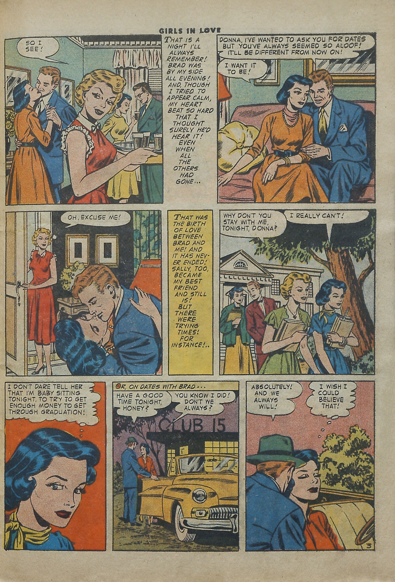 Read online Girls in Love (1955) comic -  Issue #52 - 29