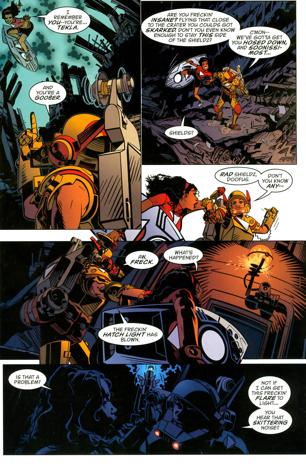 Read online The Many Worlds of Tesla Strong comic -  Issue # Full - 9