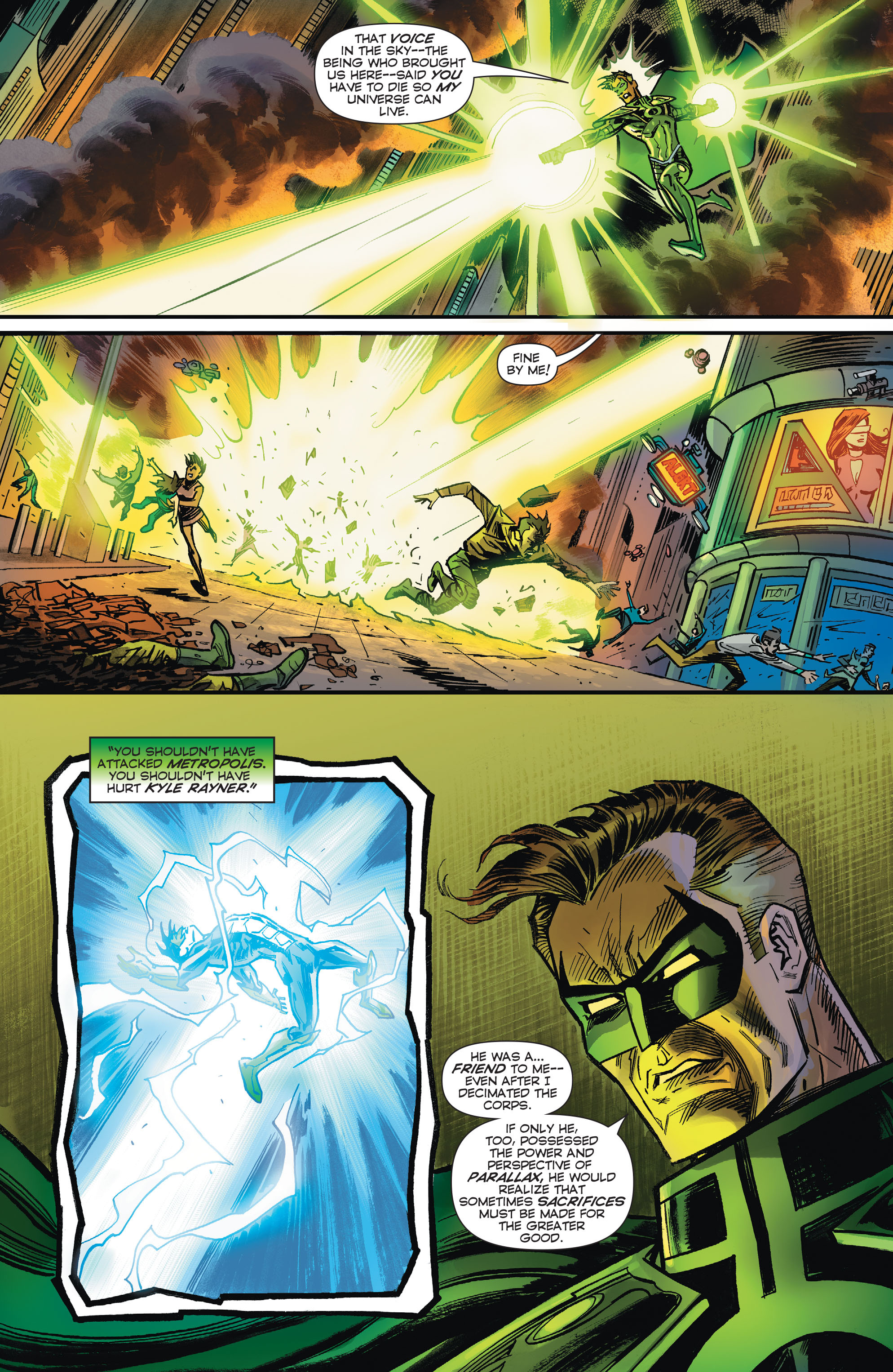 Read online Convergence Green Lantern/Parallax comic -  Issue #2 - 4