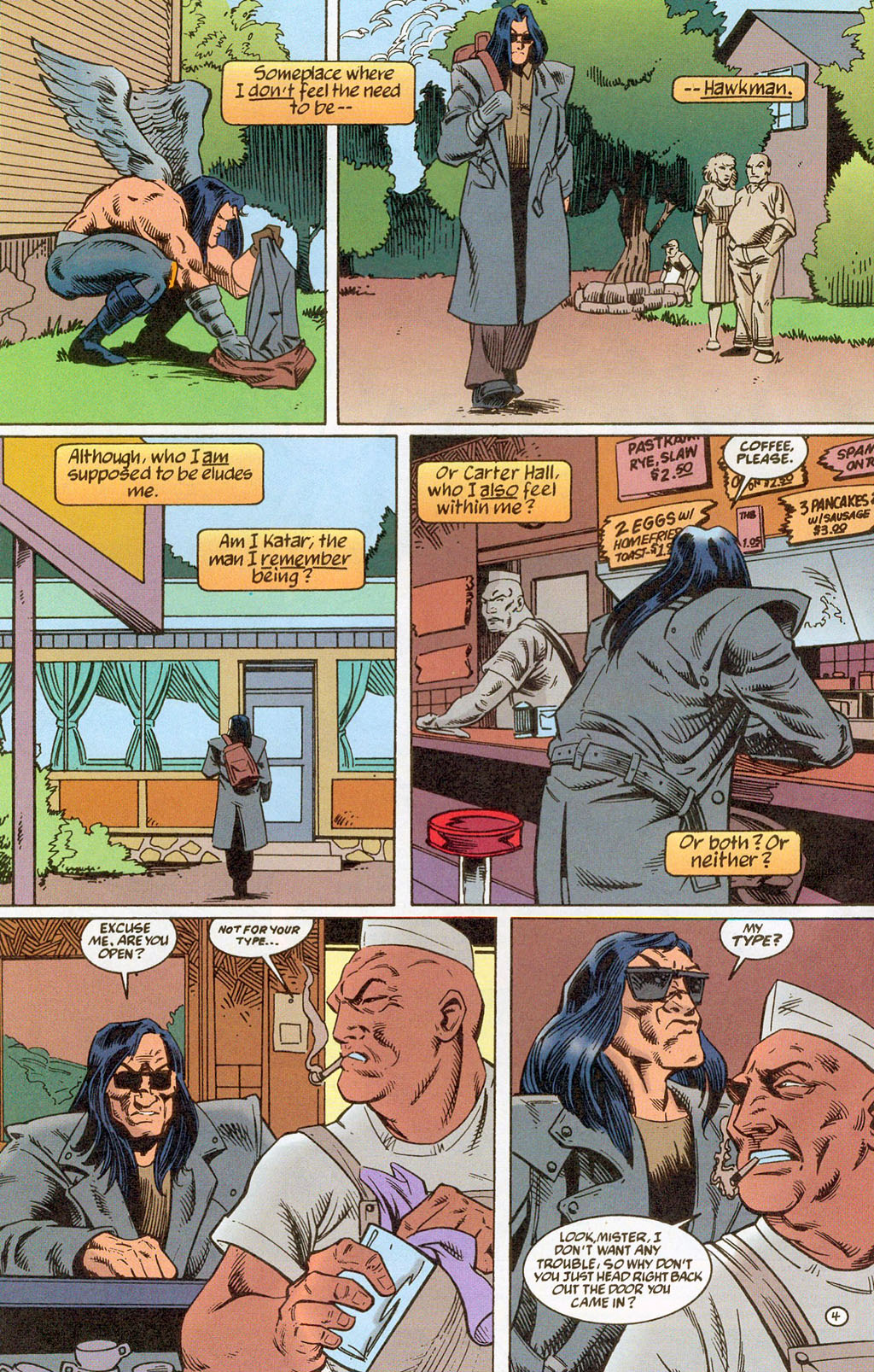 Hawkman (1993) Issue #18 #21 - English 7