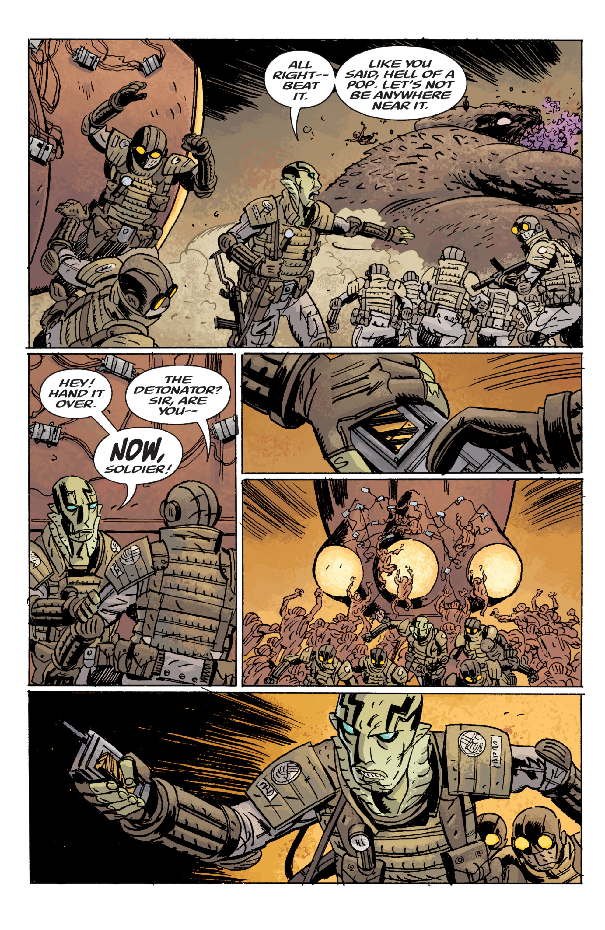 Read online B.P.R.D.: Hollow Earth and Other Stories comic -  Issue # TPB 10 - 113
