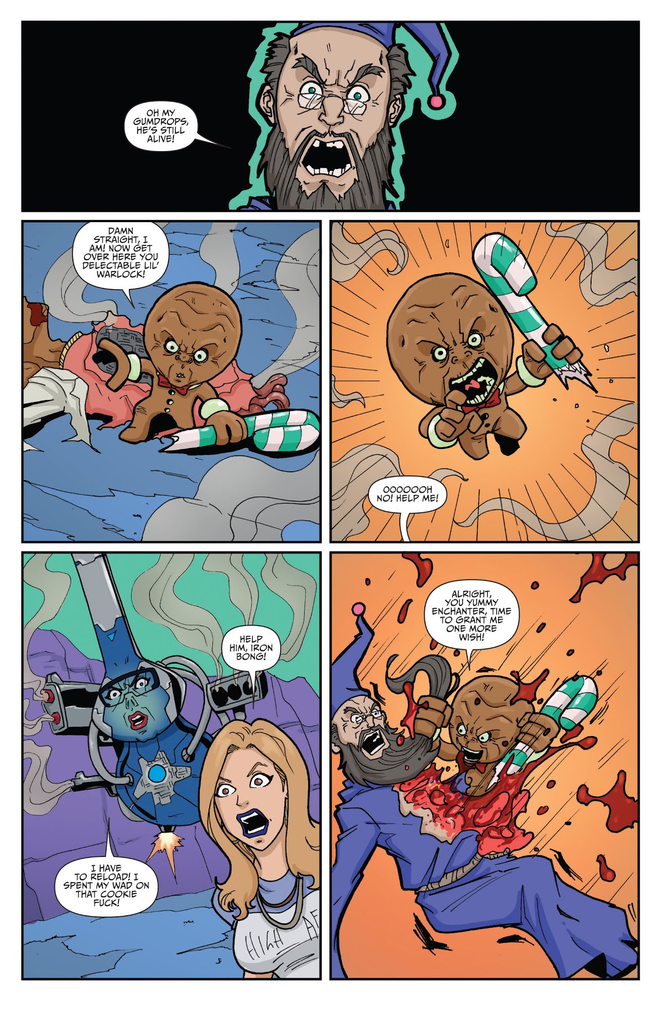 Read online Gingerdead Man Meets Evil Bong comic -  Issue #3 - 12