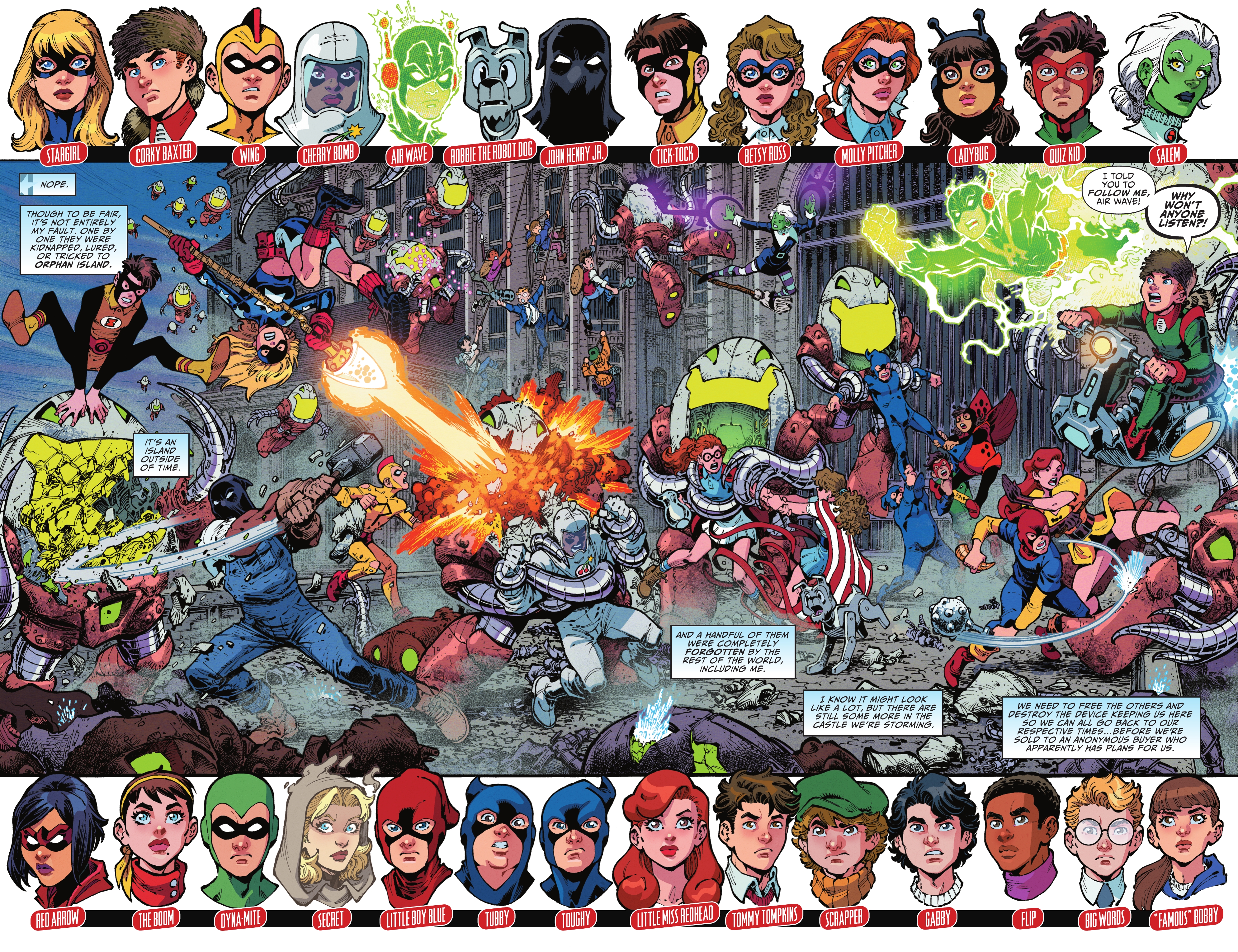 Read online Stargirl: The Lost Children comic -  Issue #5 - 4