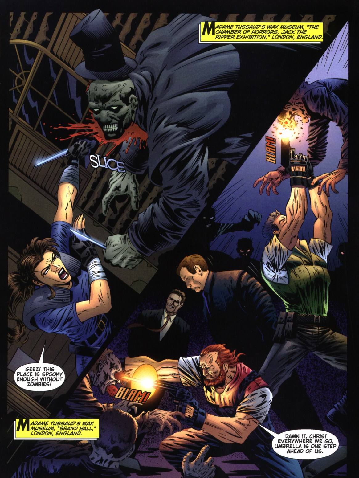 Read online Resident Evil (1998) comic -  Issue #4 - 40