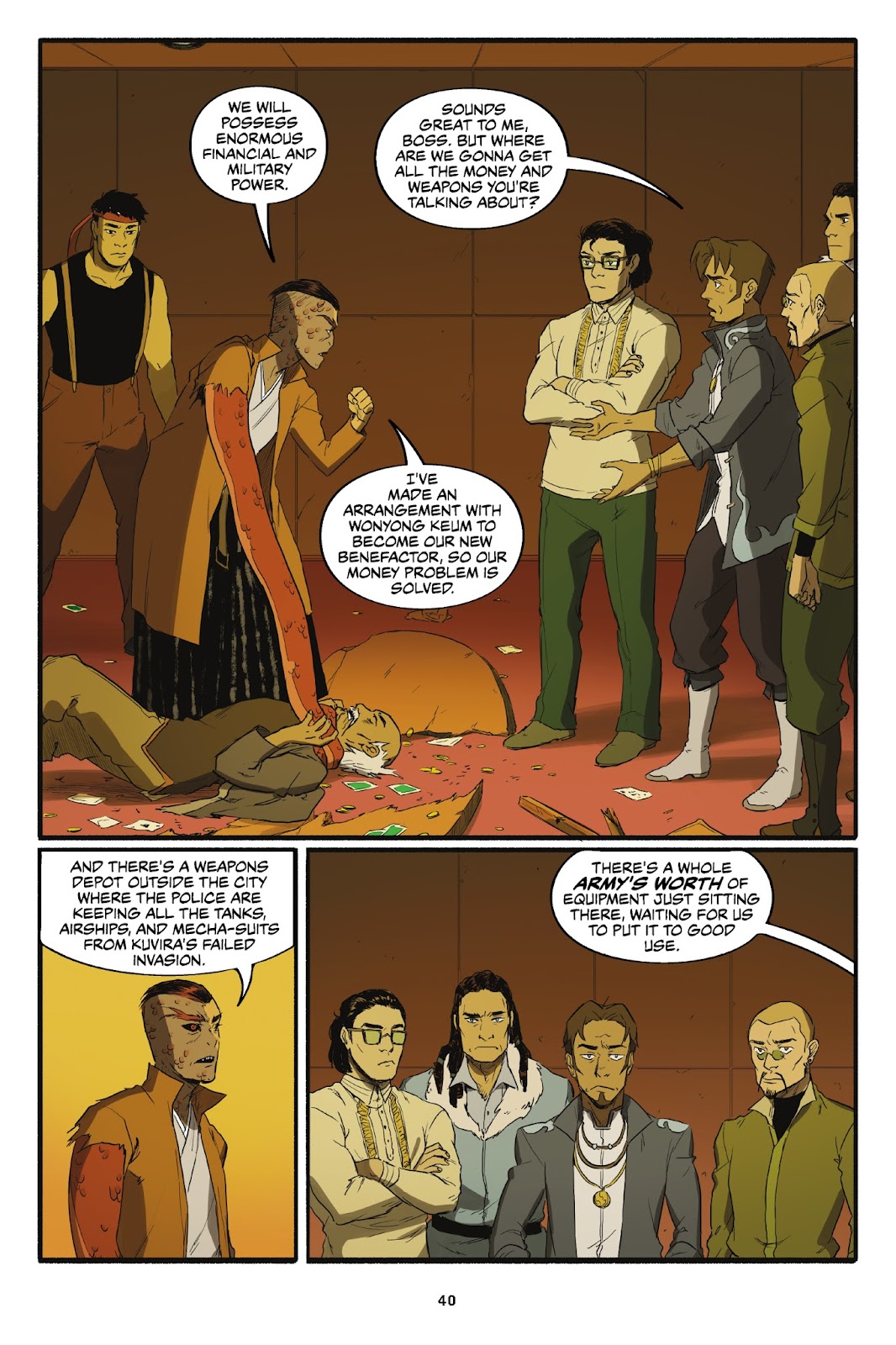 Nickelodeon The Legend of Korra – Turf Wars issue 2 - Page 42