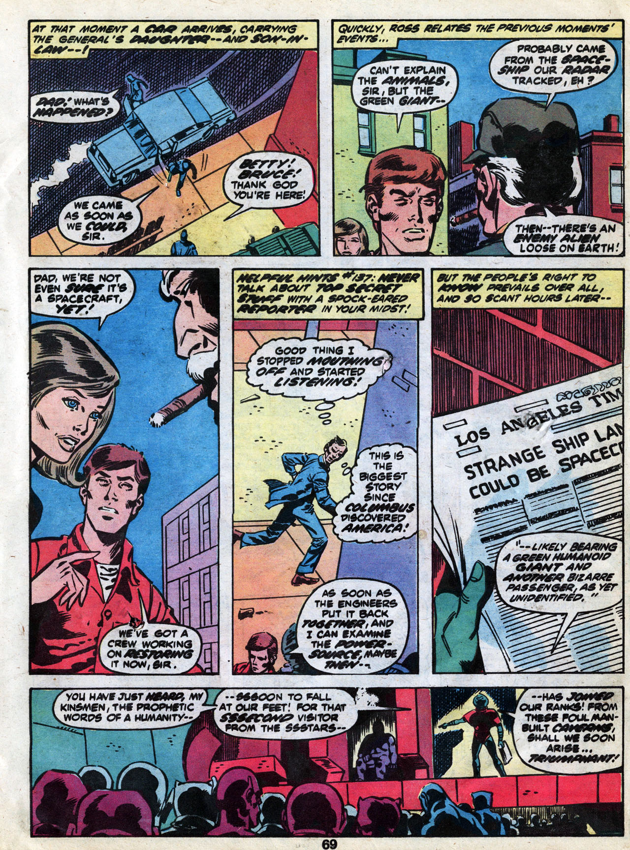 Read online Marvel Treasury Edition comic -  Issue #17 - 70