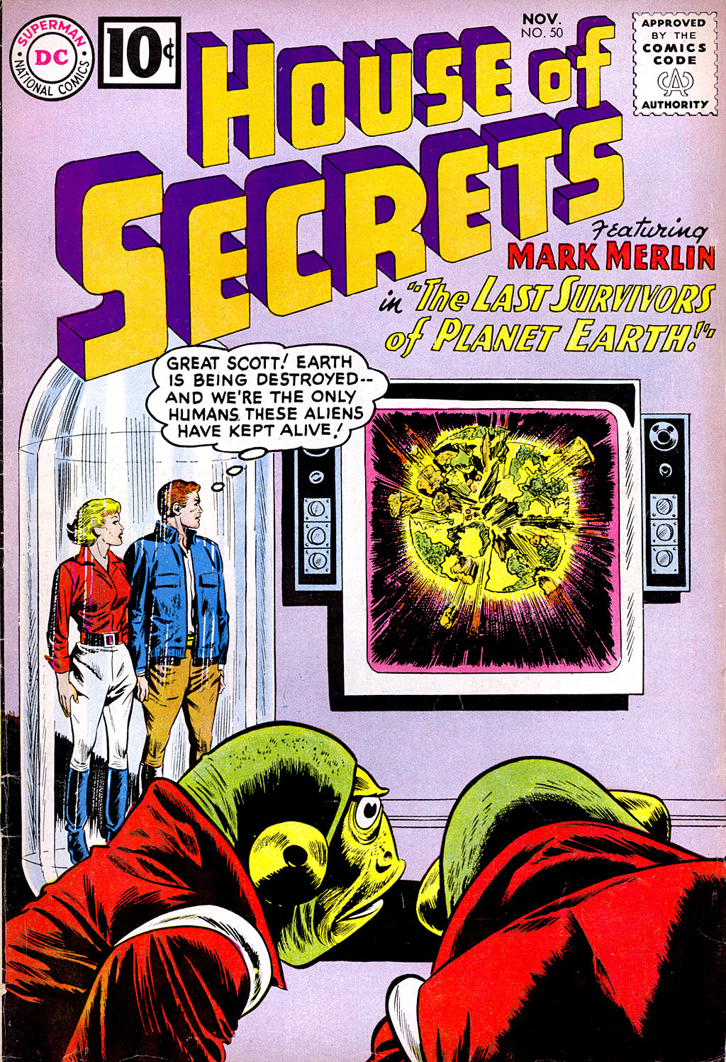 Read online House of Secrets (1956) comic -  Issue #50 - 1