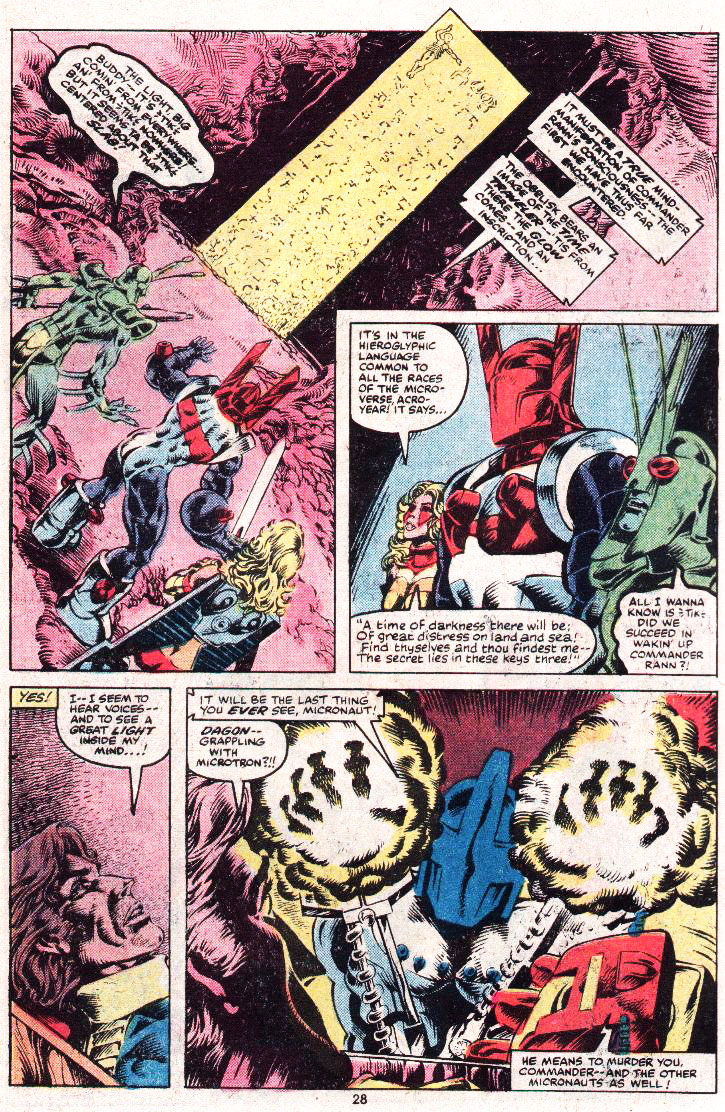 Read online Micronauts (1979) comic -  Issue #29 - 21