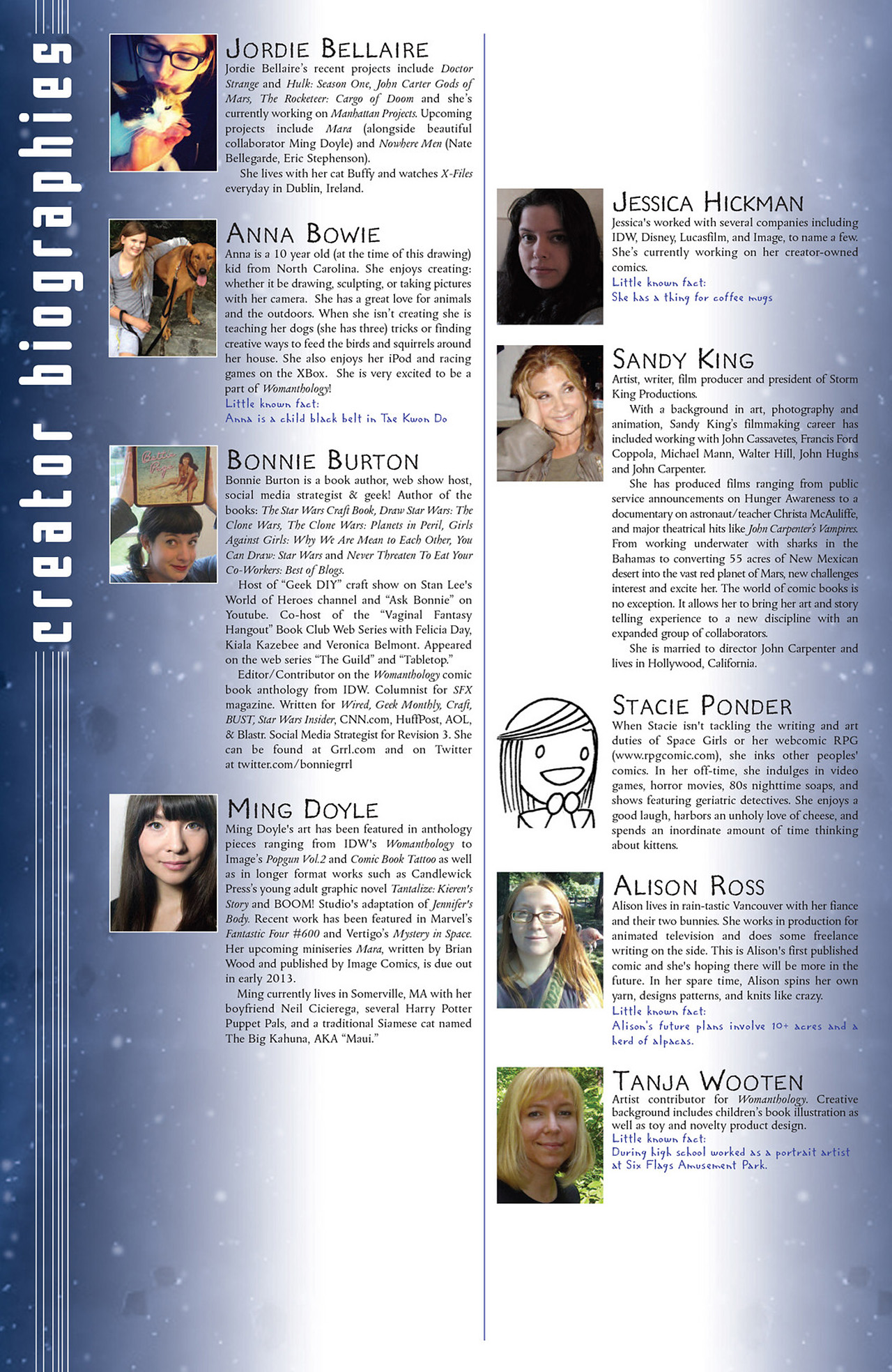 Read online Womanthology: Space comic -  Issue #1 - 3