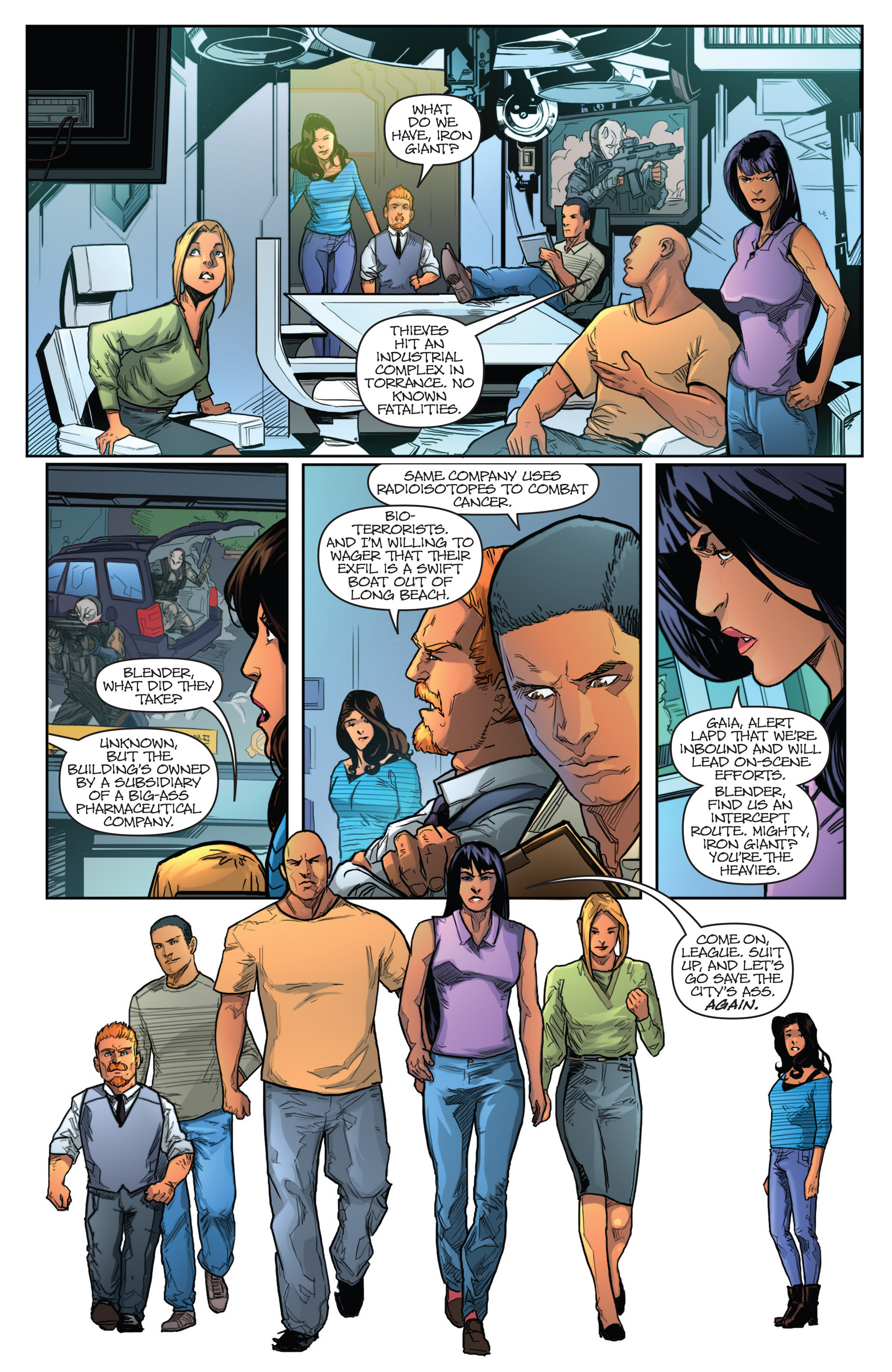 Read online Indestructible: Stingray One-Shot comic -  Issue # Full - 12