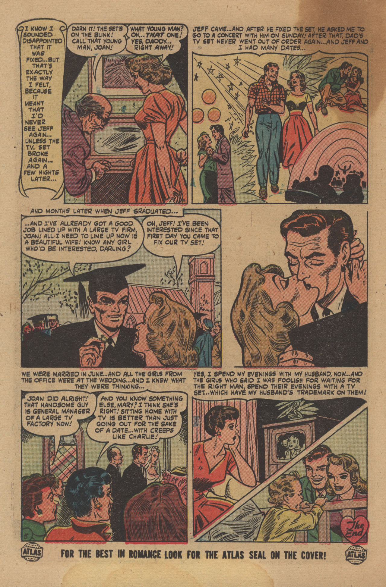 Read online Love Romances comic -  Issue #28 - 26