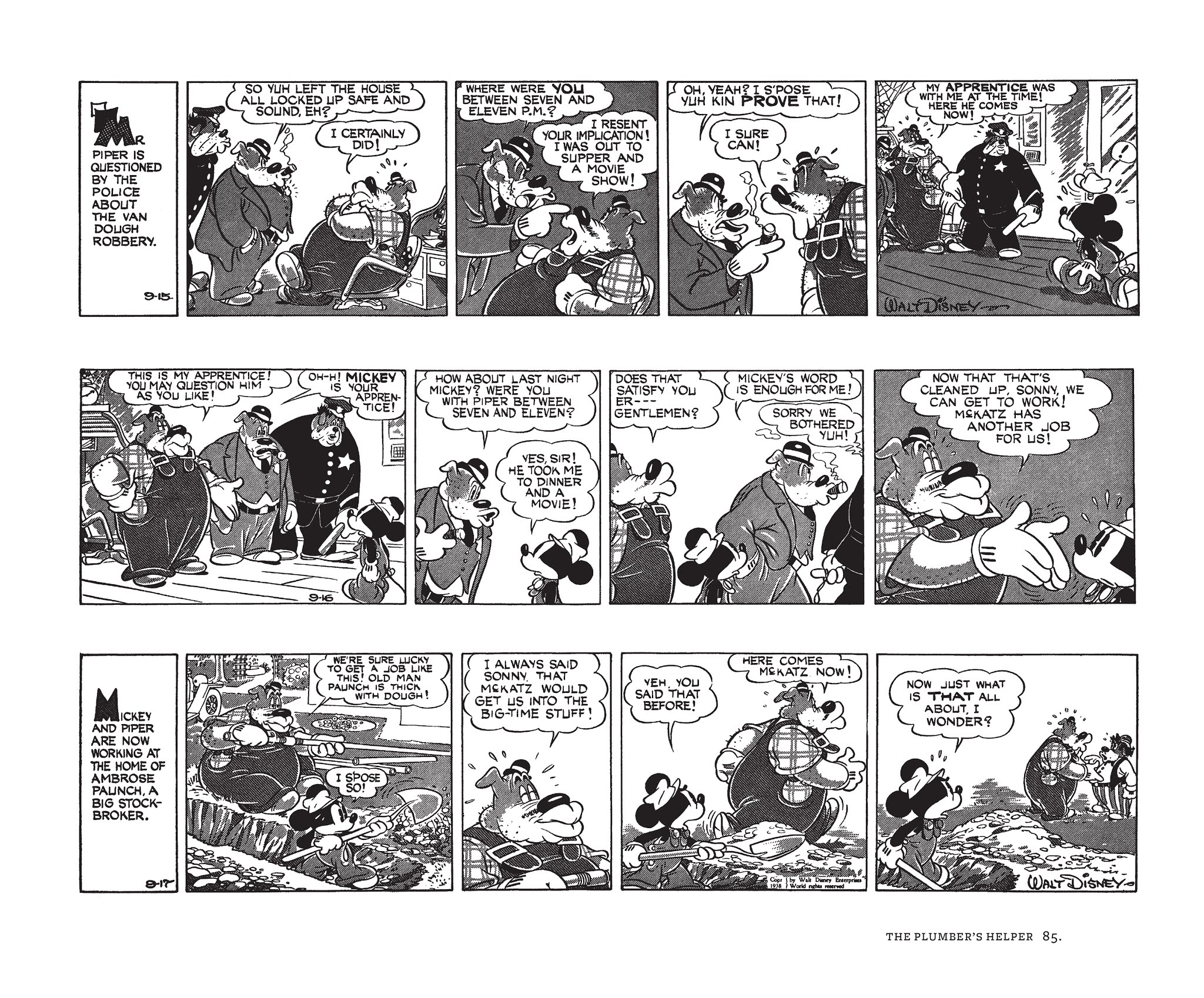 Read online Walt Disney's Mickey Mouse by Floyd Gottfredson comic -  Issue # TPB 5 (Part 1) - 85