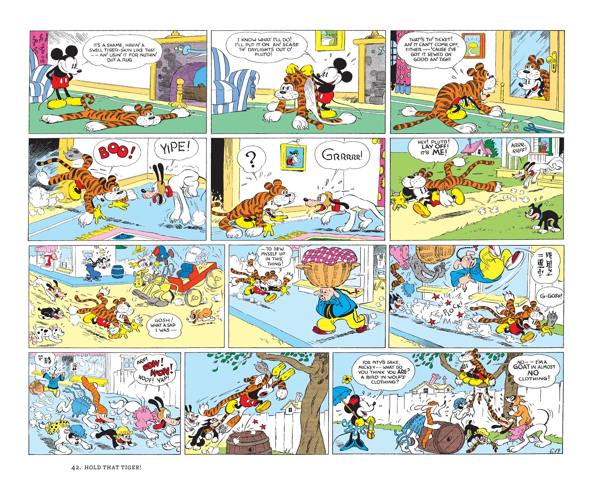 Read online Walt Disney's Mickey Mouse Color Sundays comic -  Issue # TPB 1 (Part 1) - 42