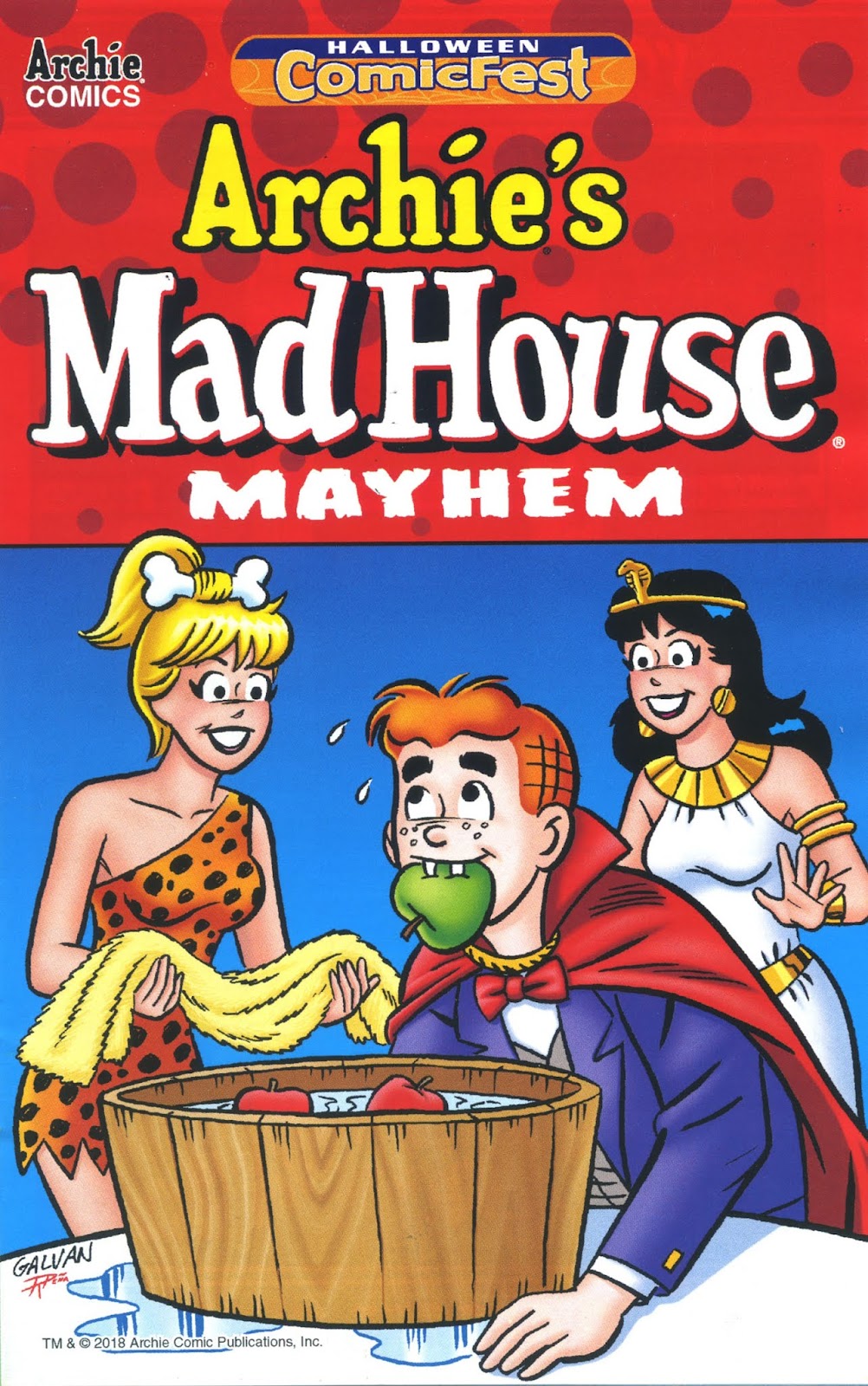 <{ $series->title }} issue Archie 's Mad-House Mayhem - Page 1