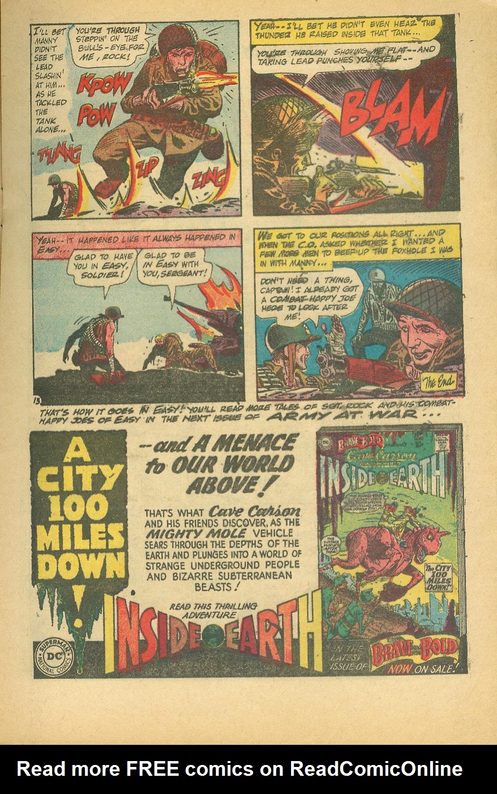 Read online Our Army at War (1952) comic -  Issue #100 - 17