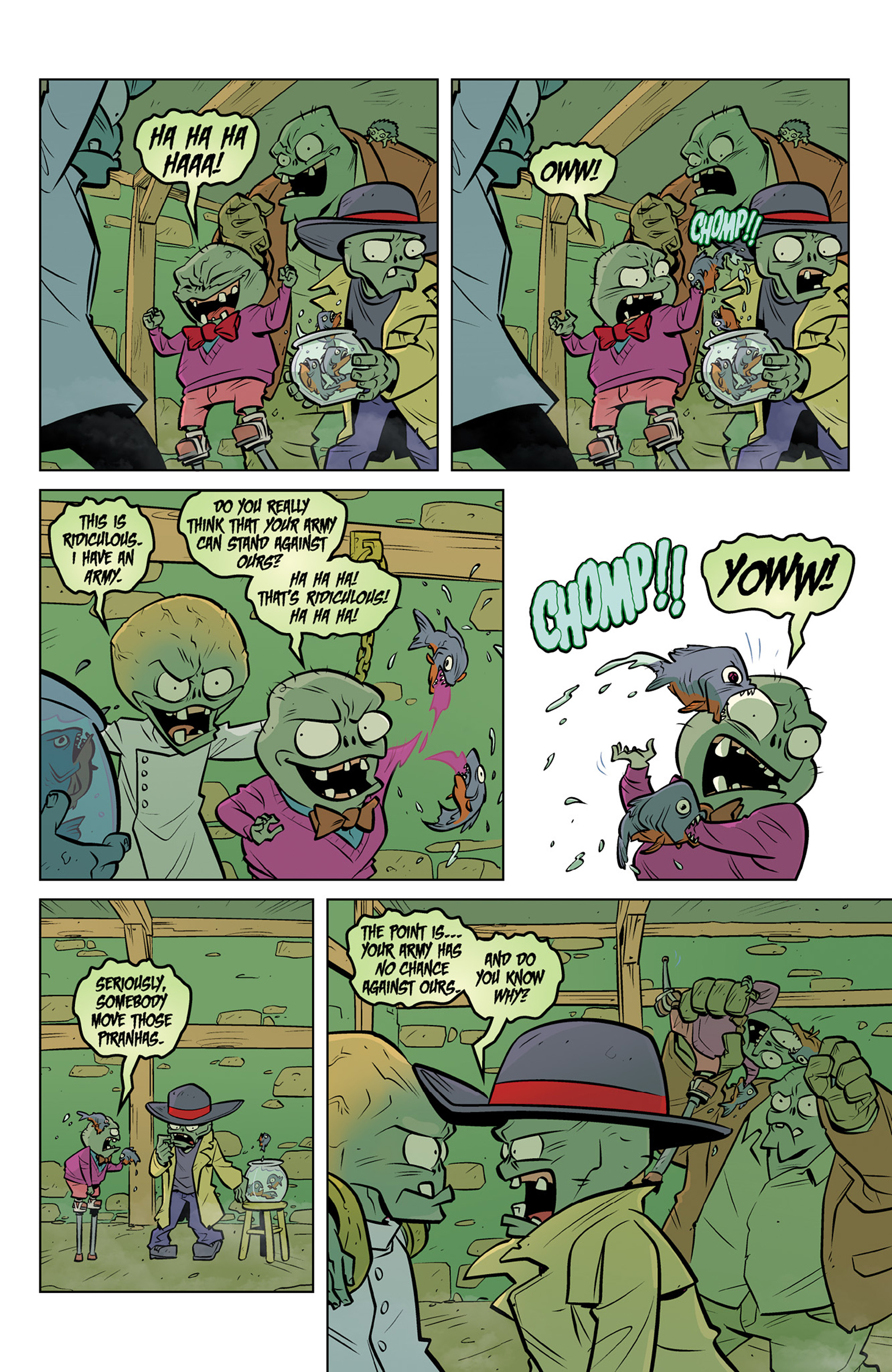 Read online Plants vs. Zombies: Bully For You comic -  Issue #2 - 16