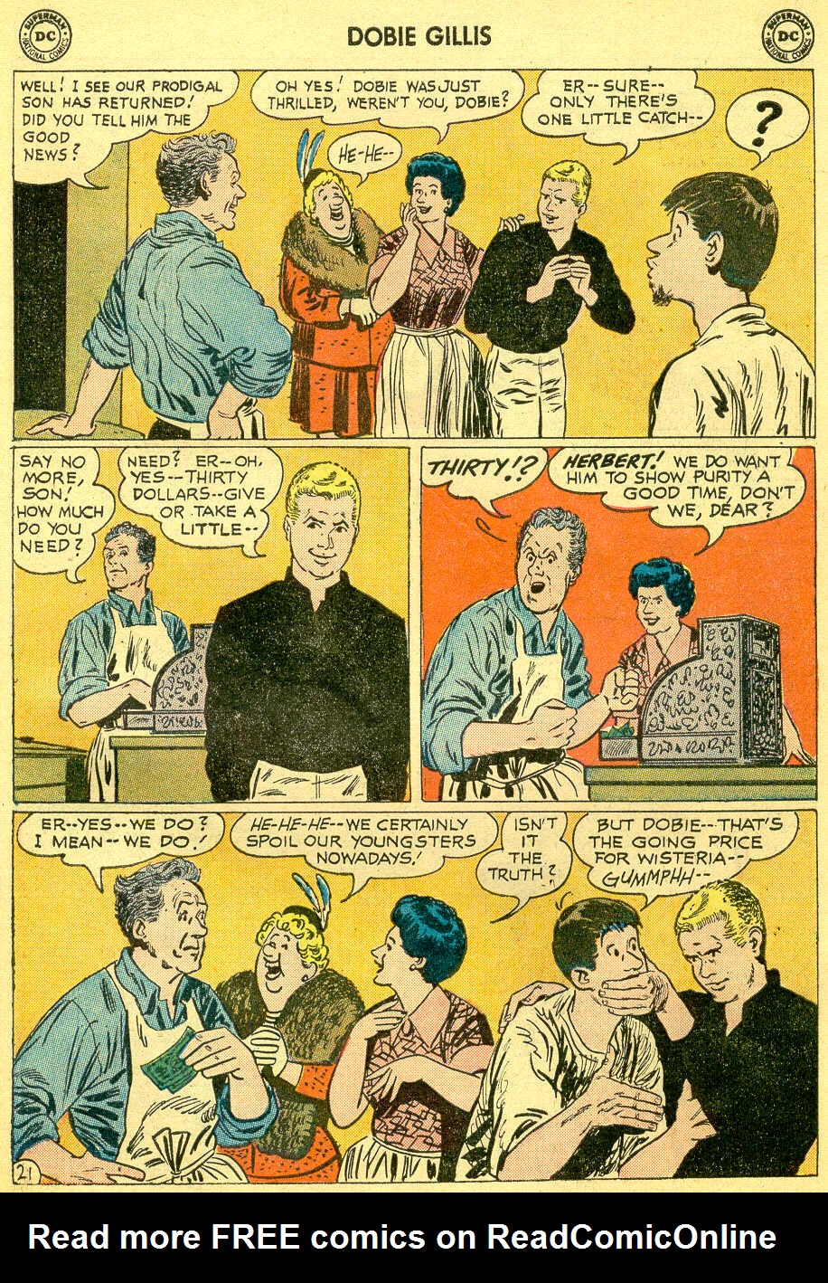 Read online Many Loves of Dobie Gillis comic -  Issue #4 - 27