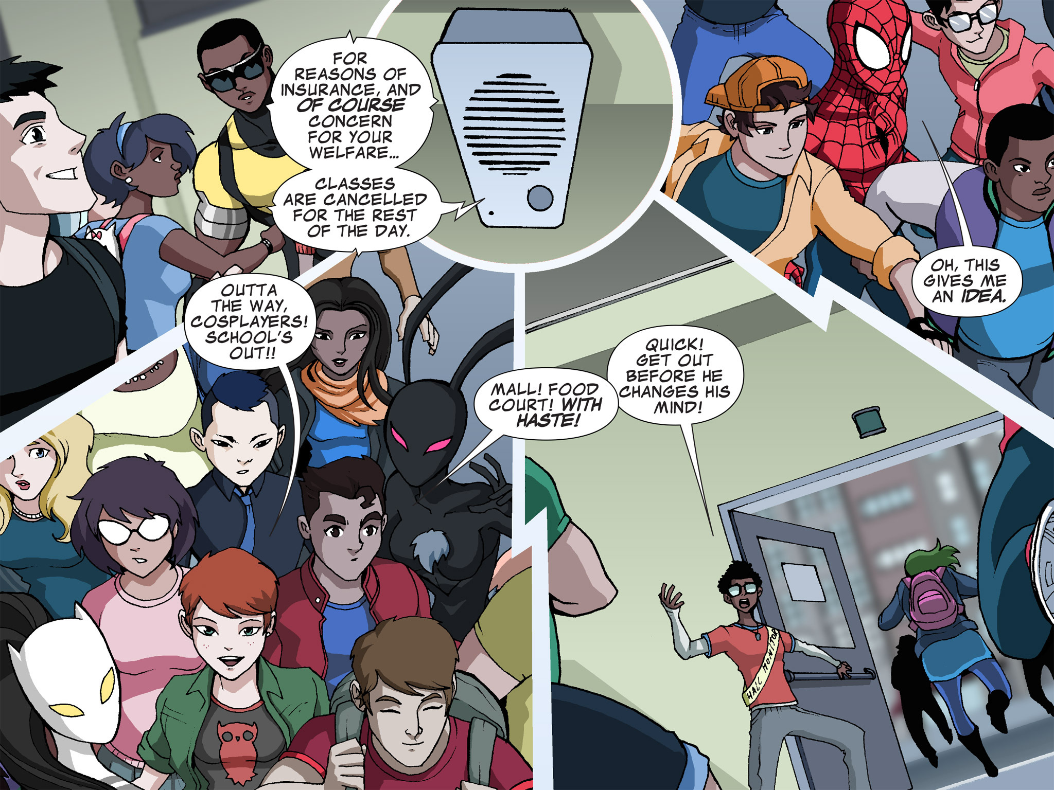 Read online Ultimate Spider-Man (Infinite Comics) (2015) comic -  Issue #23 - 13