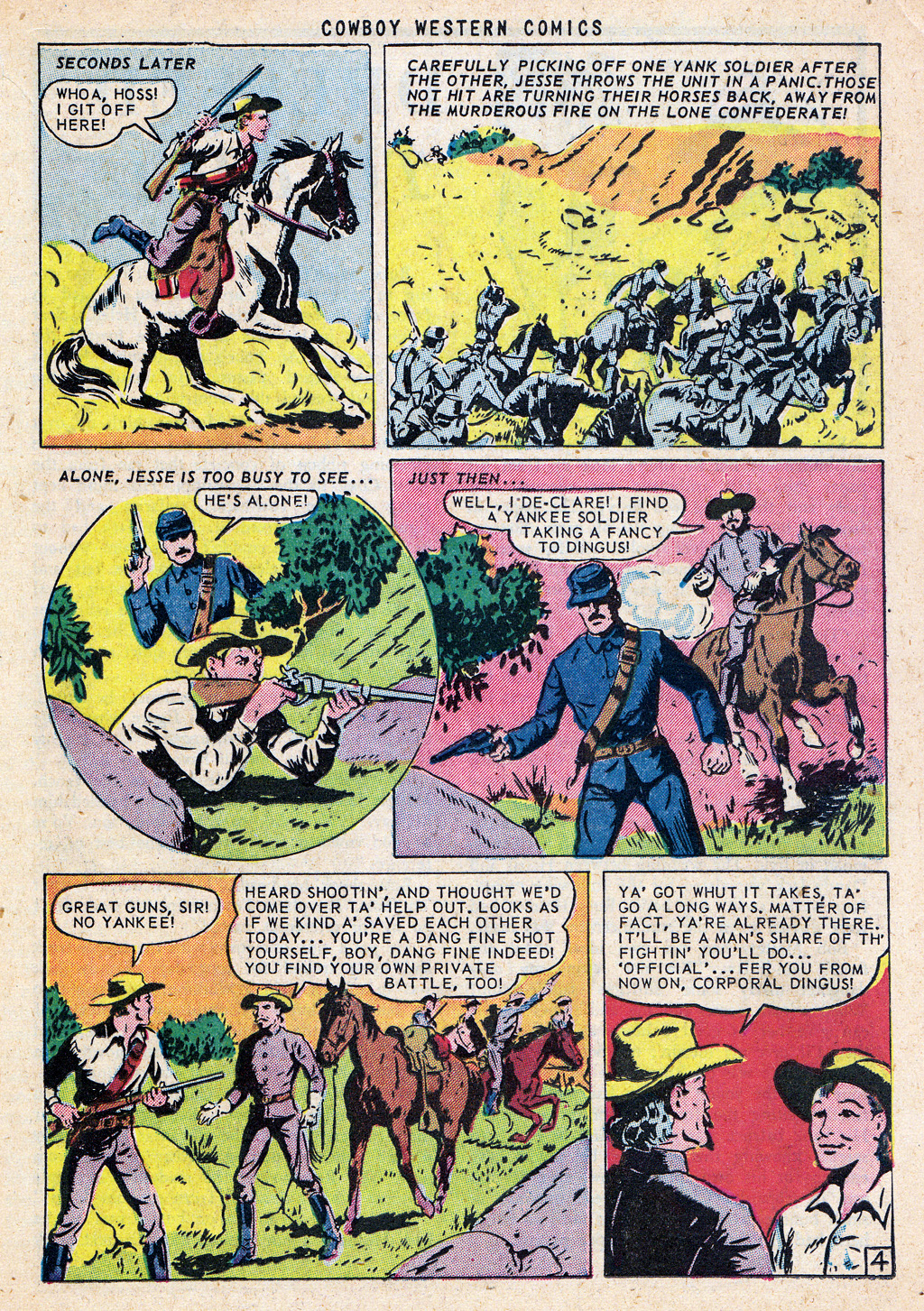 Read online Cowboy Western Comics (1948) comic -  Issue #38 - 17