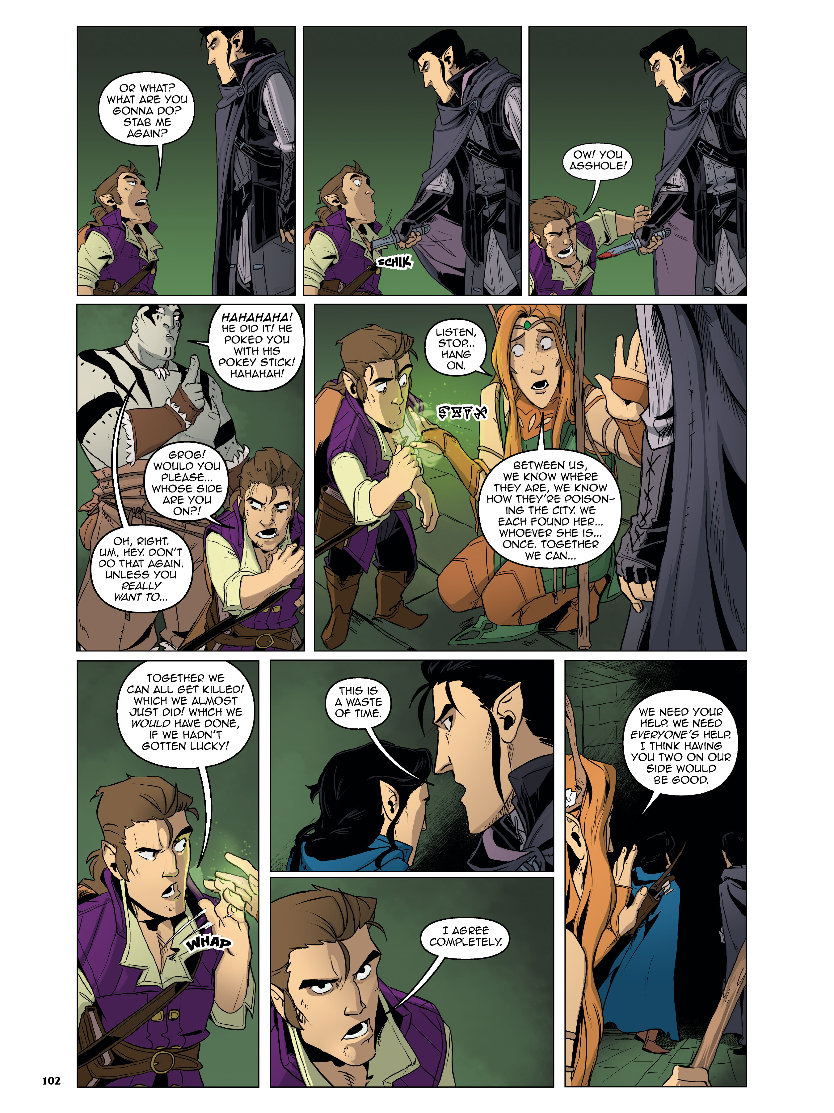 Read online Critical Role Vox Machina Origins comic -  Issue # (2019) _TPB Library Edition (Part 2) - 4