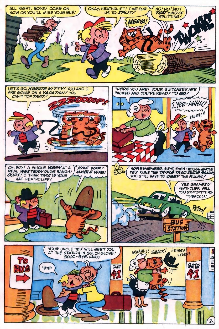 Read online Heathcliff's Funhouse comic -  Issue #1 - 3