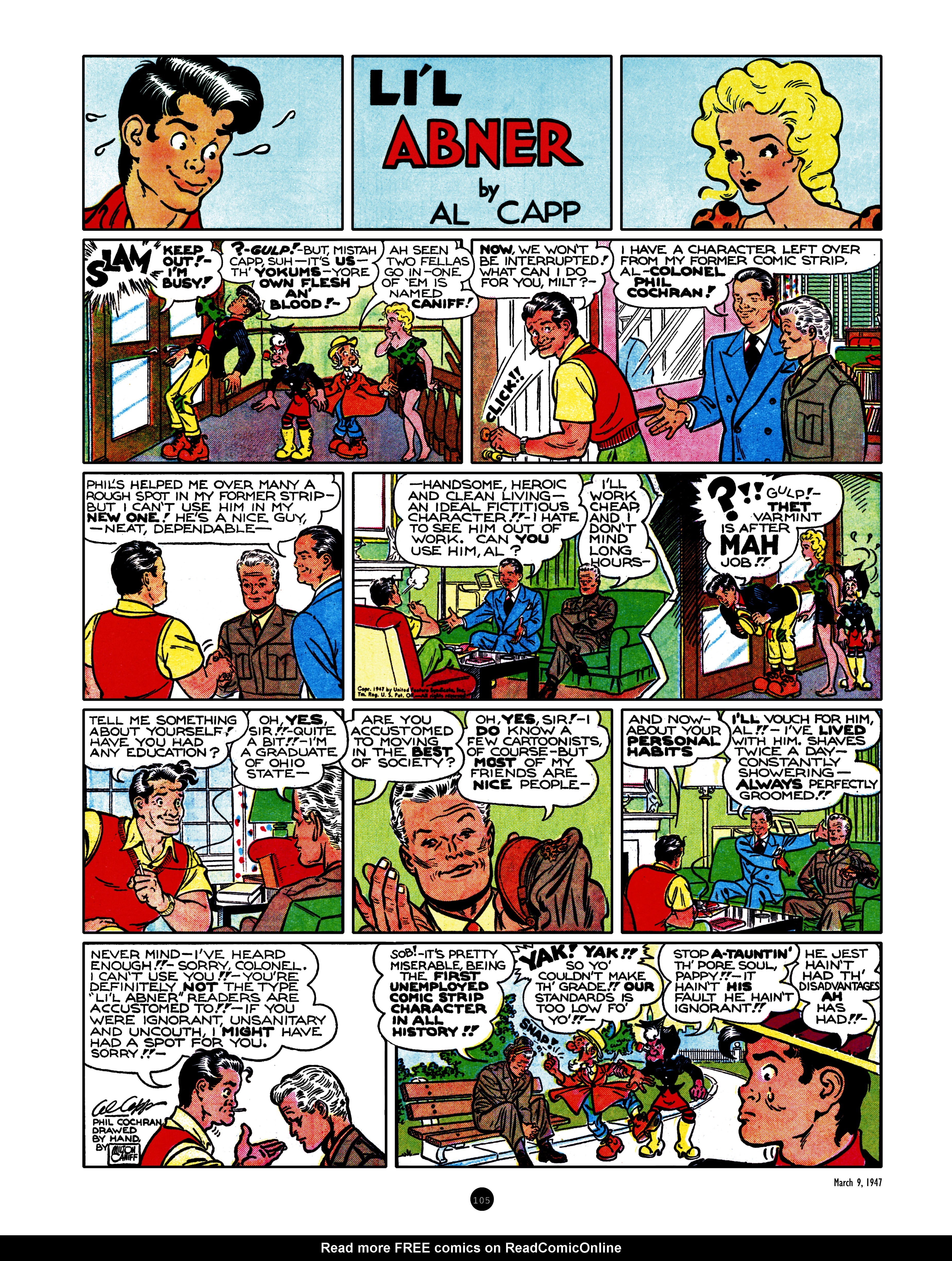 Read online Al Capp's Li'l Abner Complete Daily & Color Sunday Comics comic -  Issue # TPB 7 (Part 2) - 6