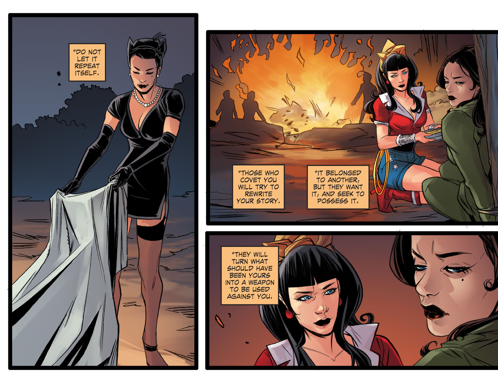 Read online DC Comics: Bombshells comic -  Issue #72 - 18