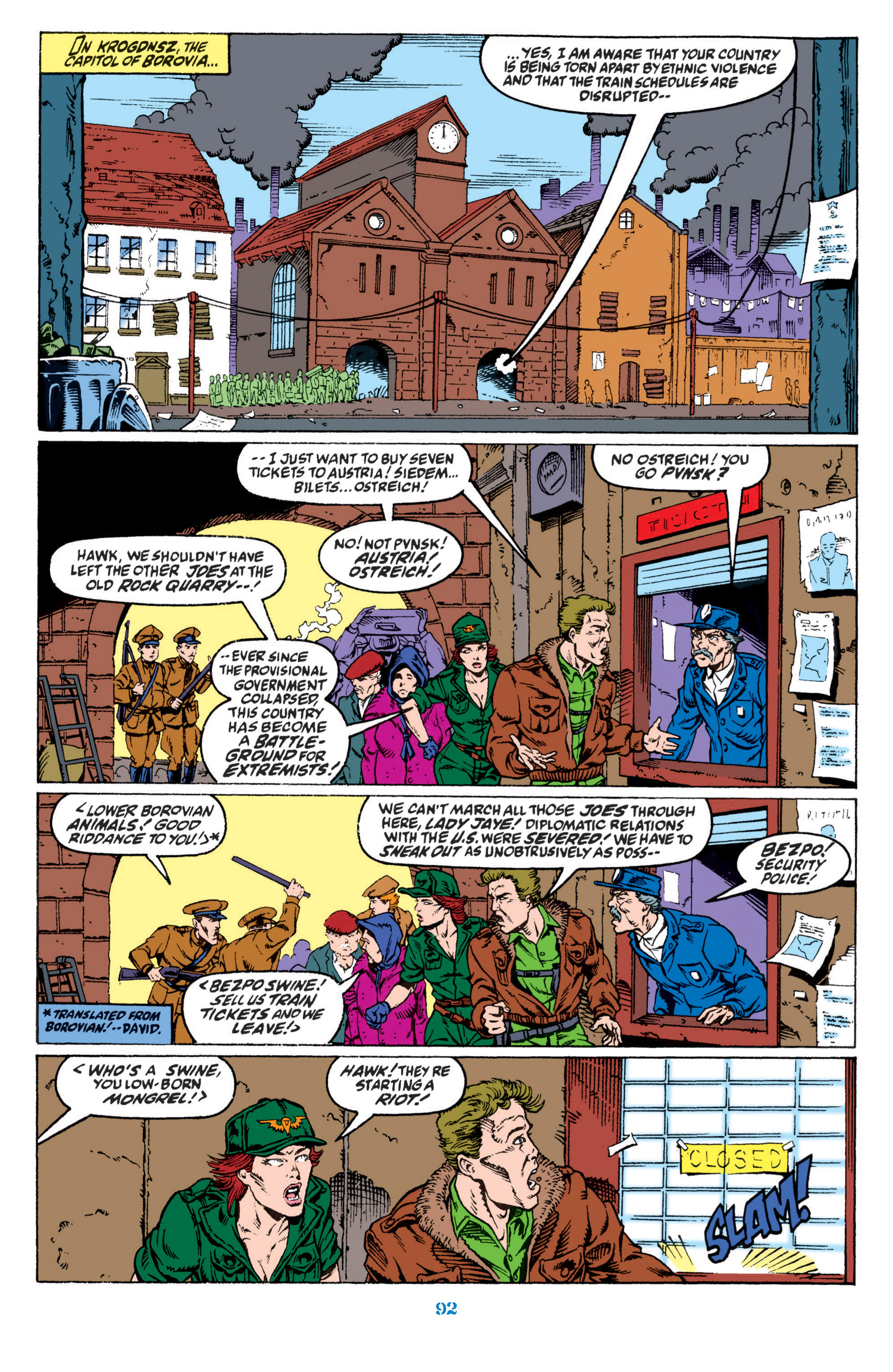 Read online Classic G.I. Joe comic -  Issue # TPB 13 (Part 1) - 93