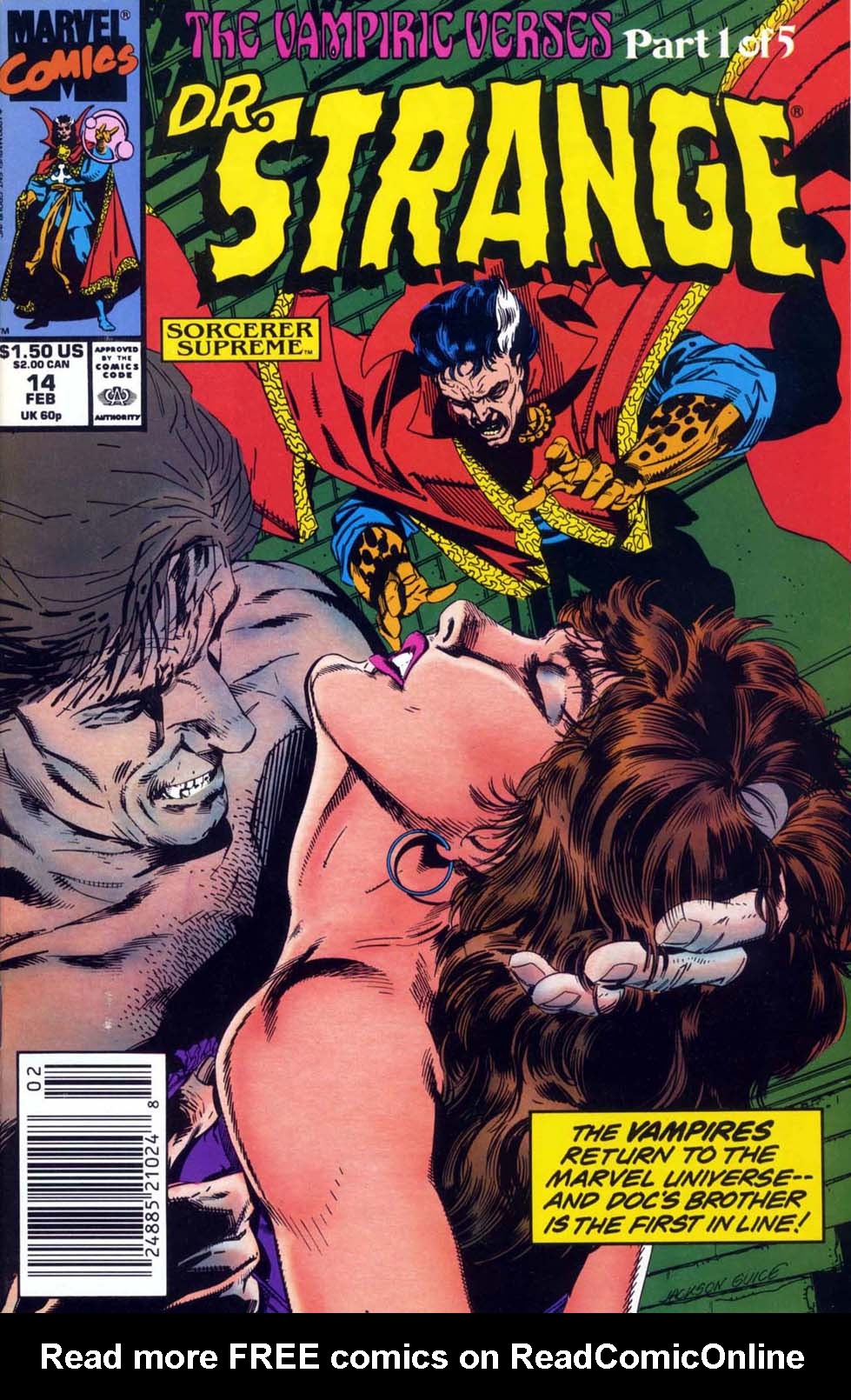Read online Doctor Strange: Sorcerer Supreme comic -  Issue #14 - 1