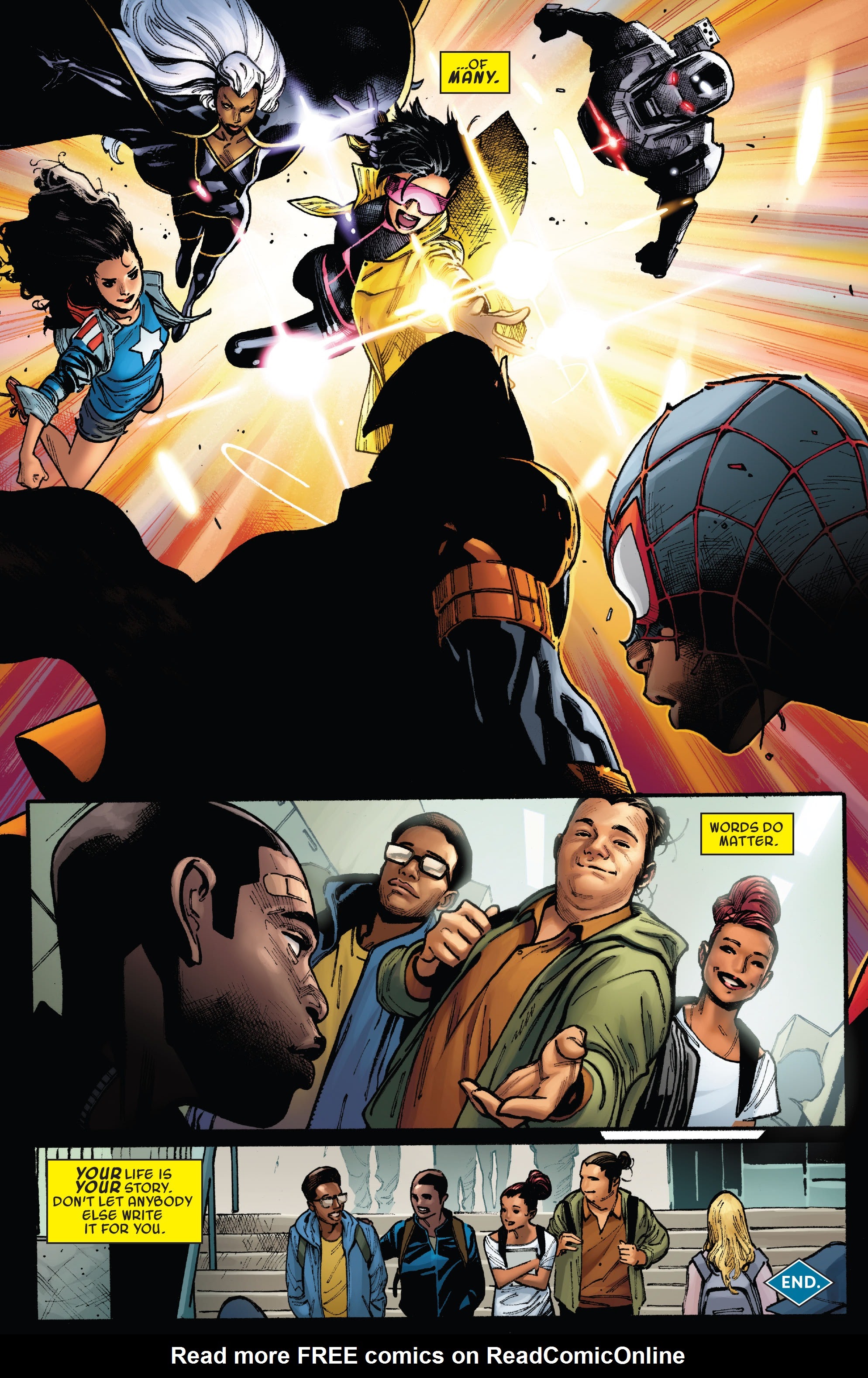 Read online Marvel's Voices: Legacy (2021) comic -  Issue # Full - 6