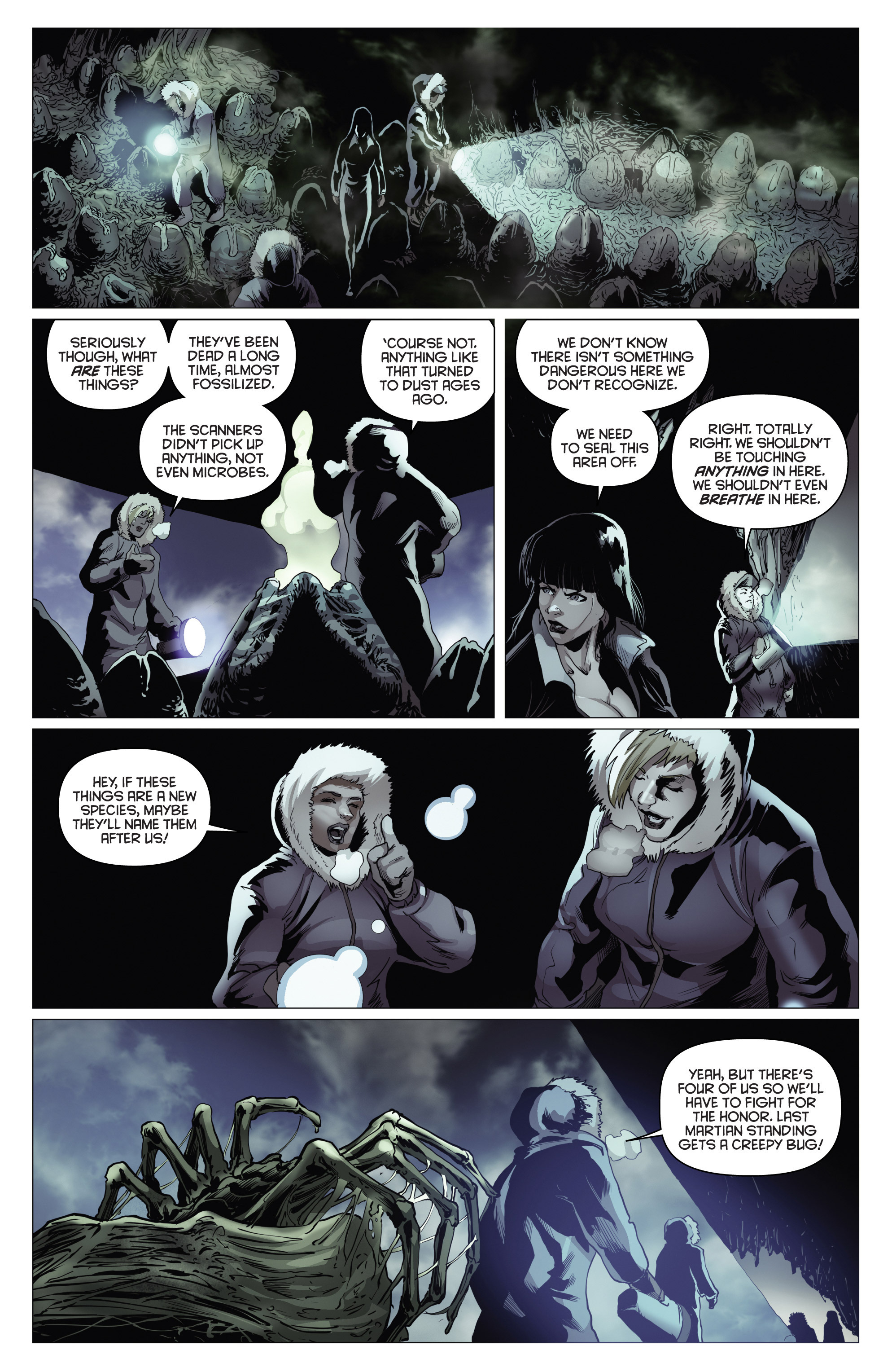 Read online Aliens/Vampirella comic -  Issue #1 - 17
