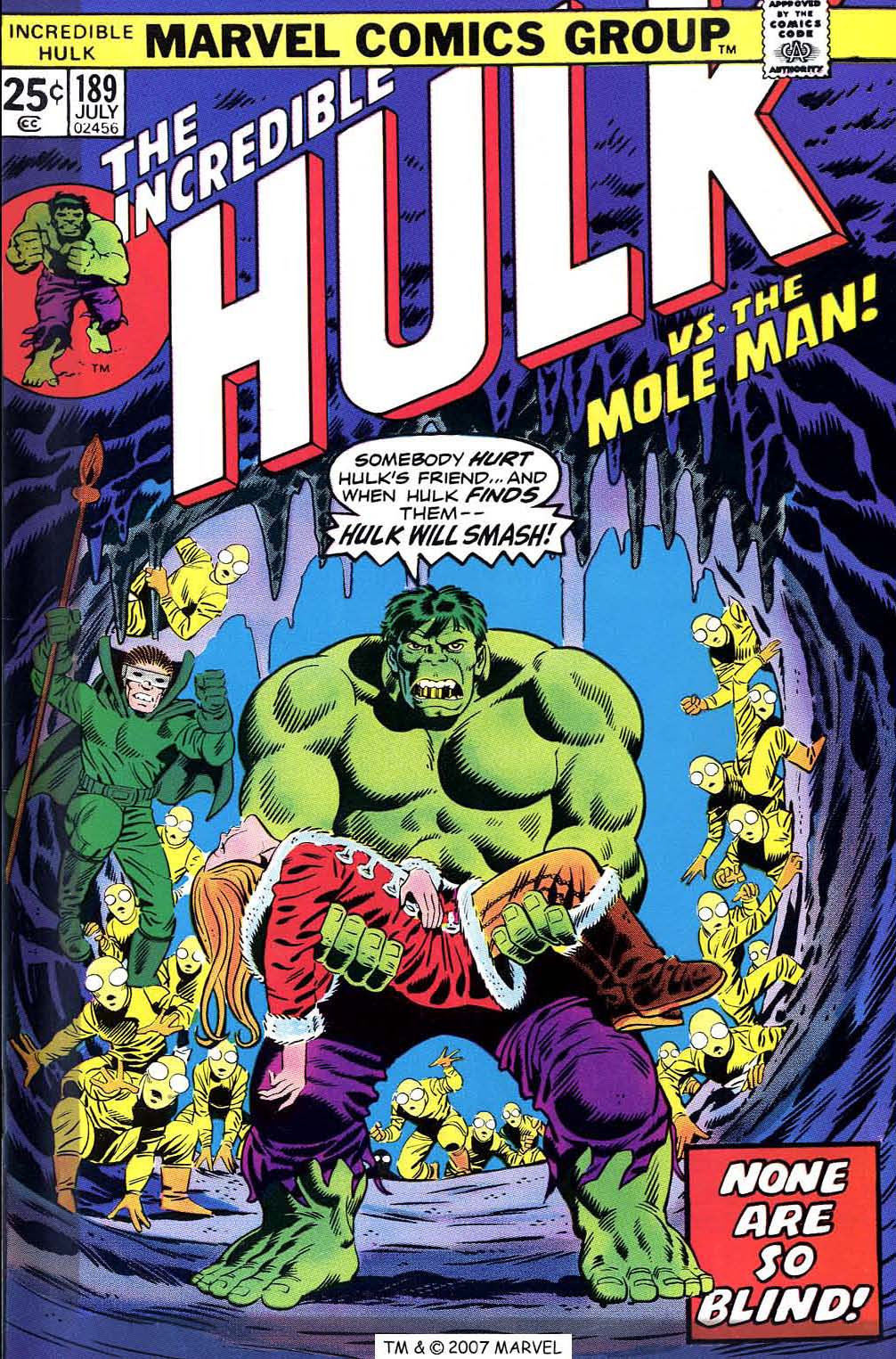 Read online The Incredible Hulk (1968) comic -  Issue #189 - 1