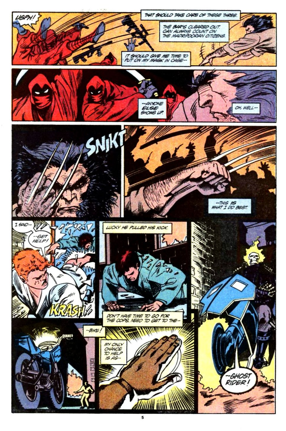 Read online Marvel Comics Presents (1988) comic -  Issue #64 - 7