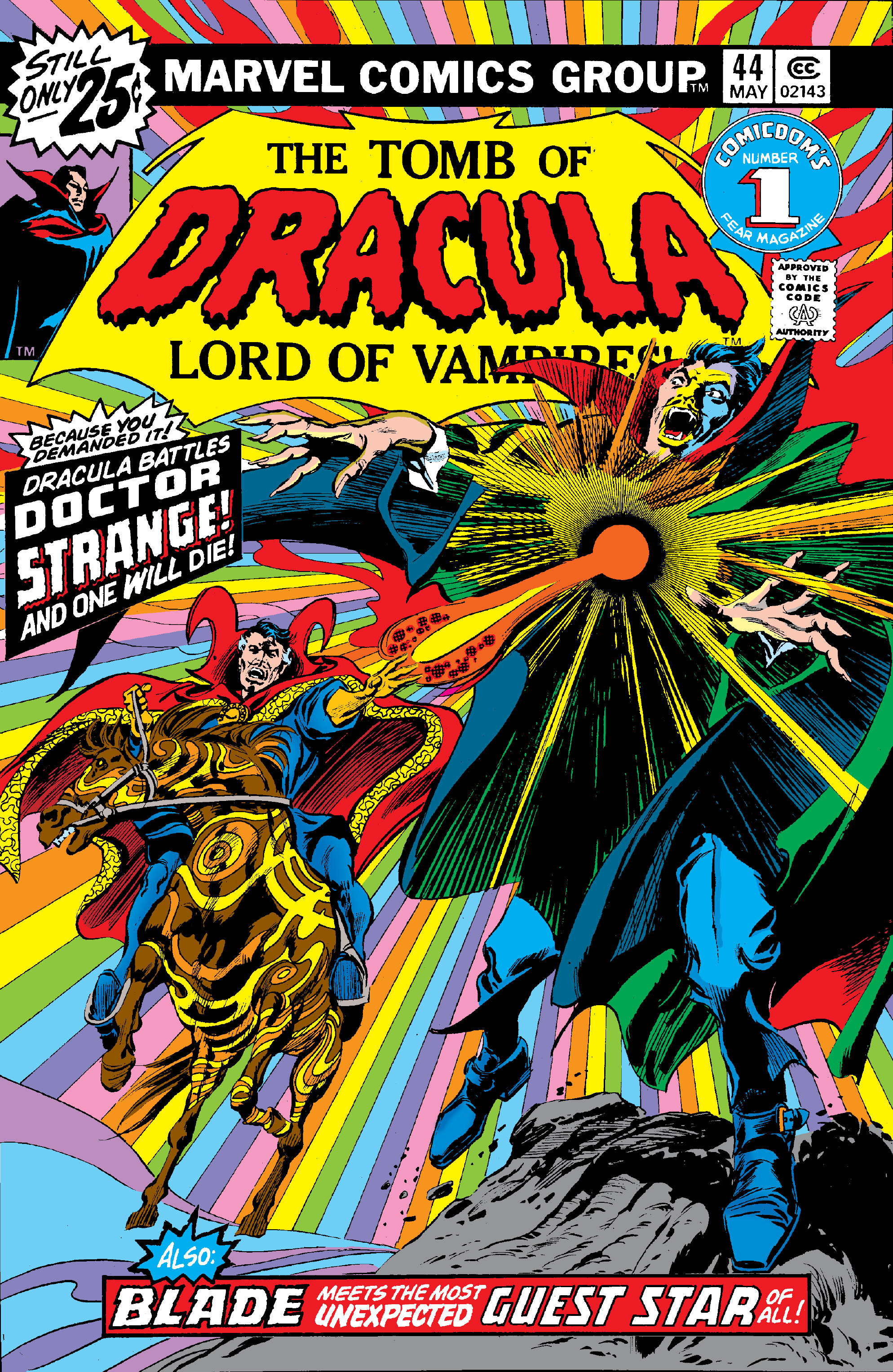 Read online Doctor Strange vs. Dracula comic -  Issue # TPB - 4