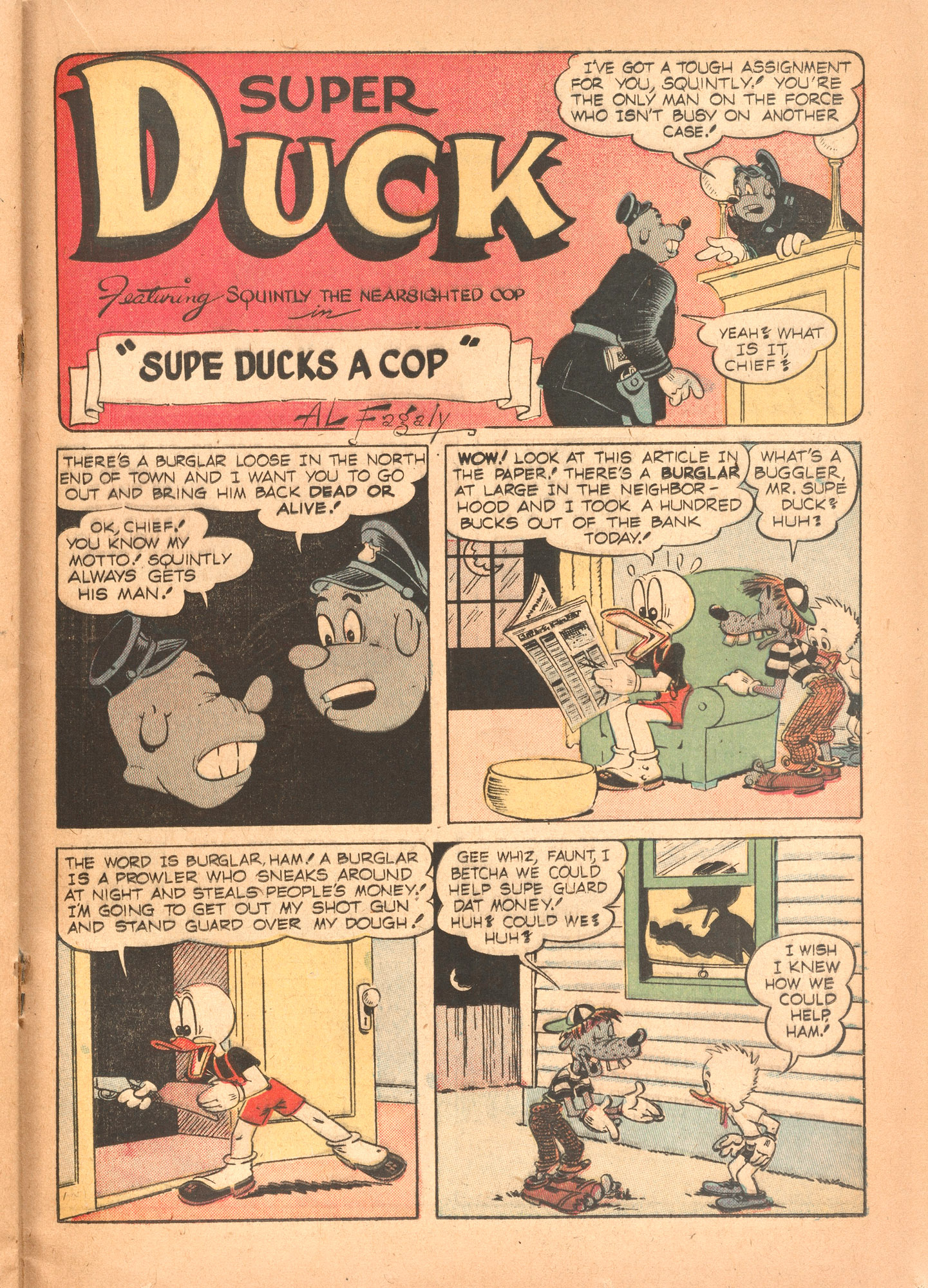 Read online Super Duck Comics comic -  Issue #39 - 33