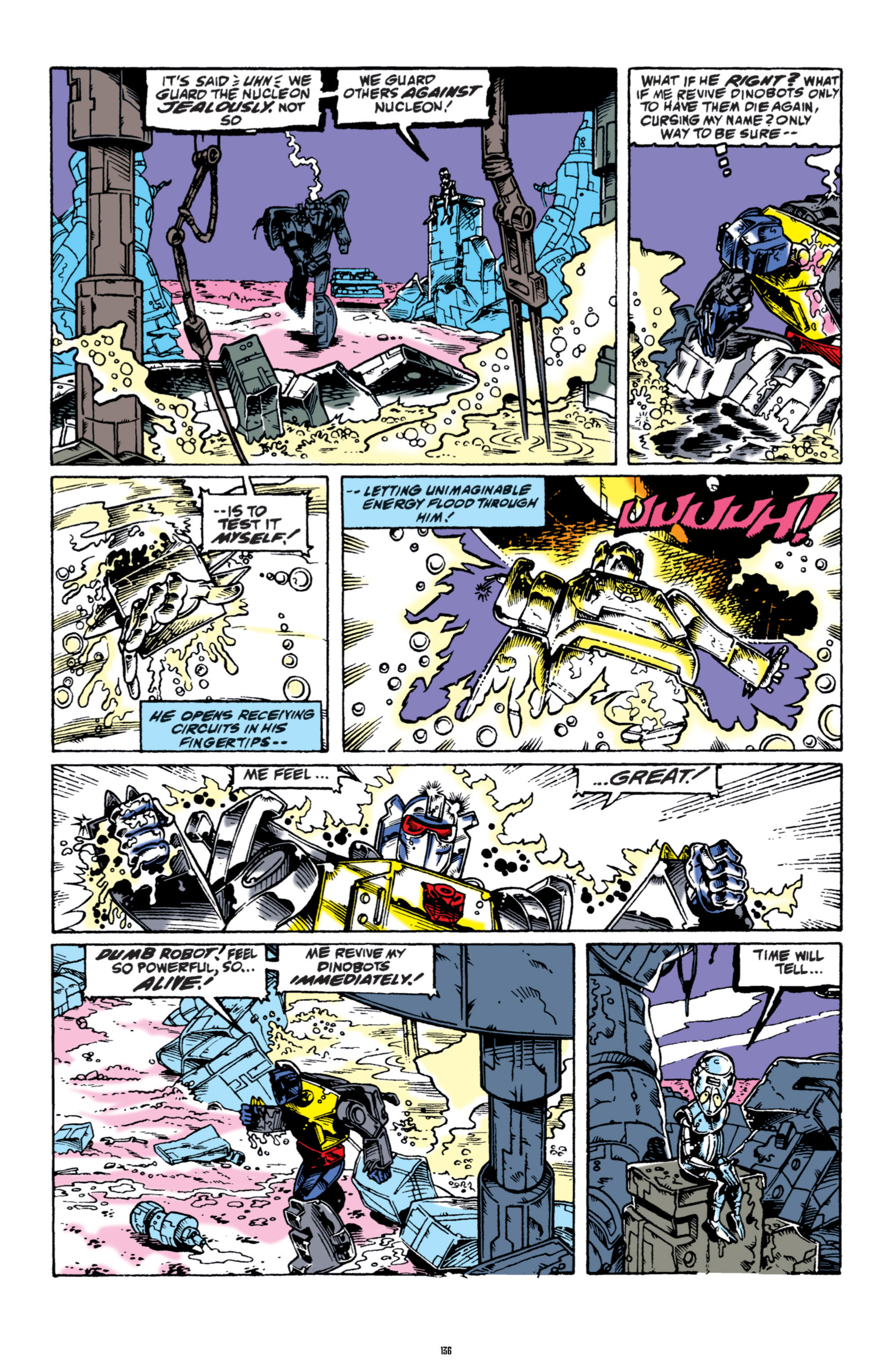 Read online The Transformers Classics comic -  Issue # TPB 6 - 136