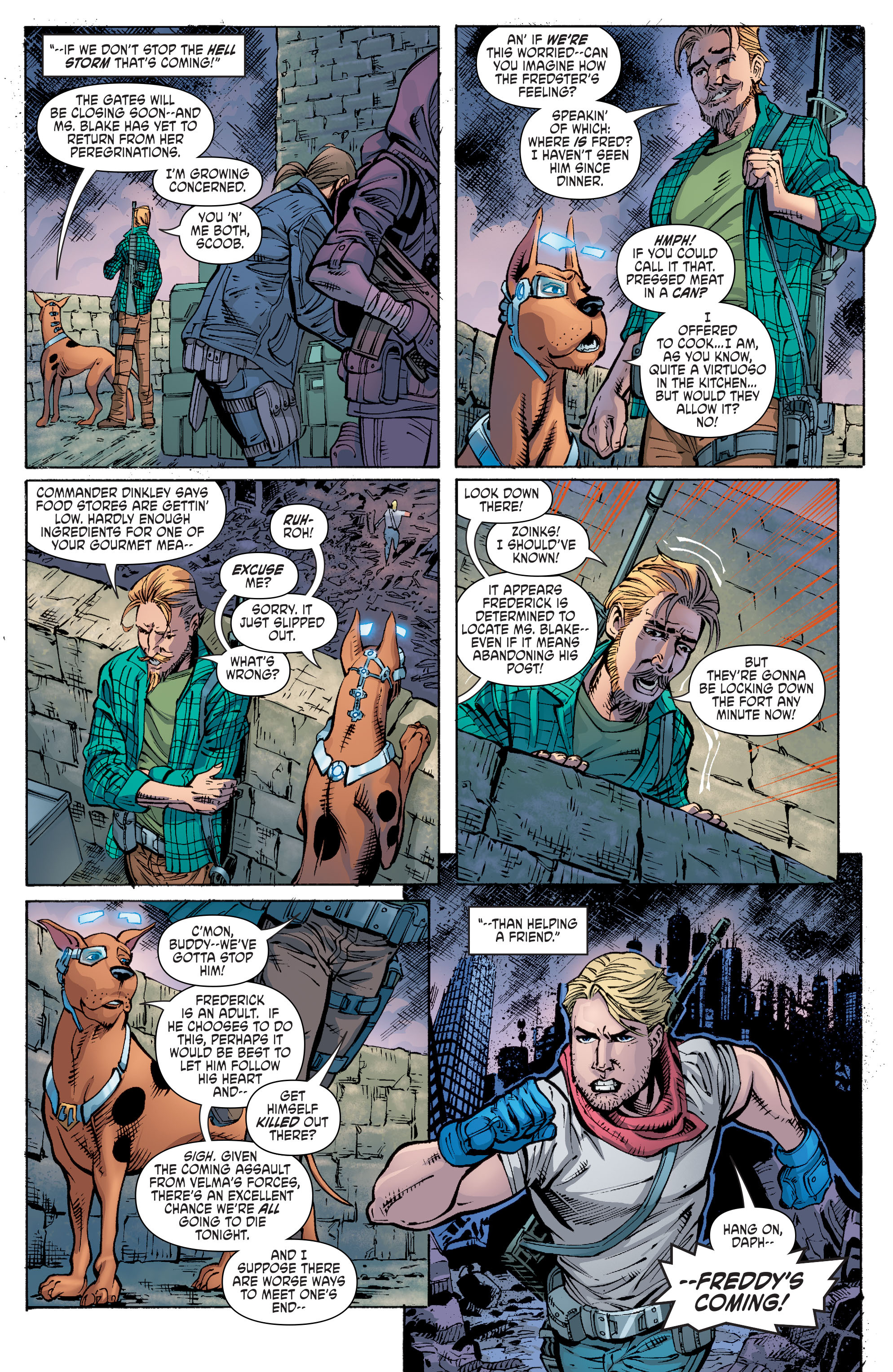 Read online Scooby Apocalypse comic -  Issue #10 - 12