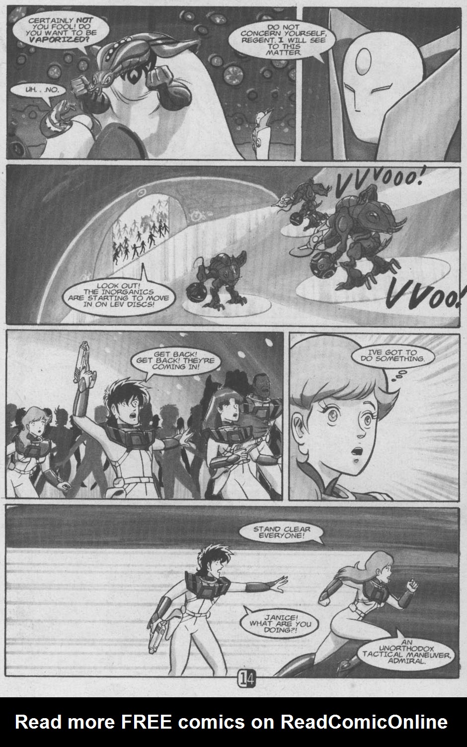 Read online Robotech II: The Sentinels comic -  Issue #7 - 18