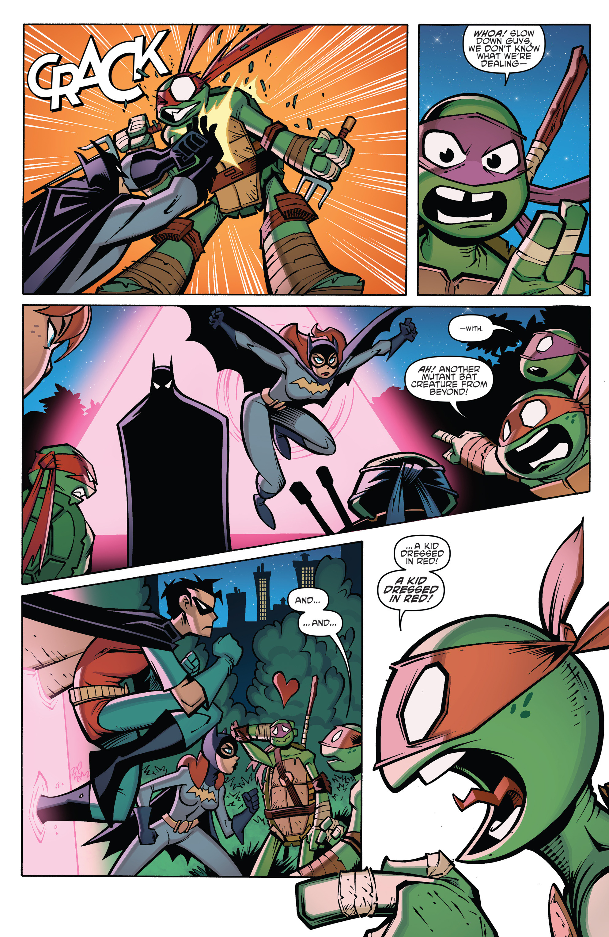 Read online Batman/Teenage Mutant Ninja Turtles Adventure comic -  Issue #2 - 15