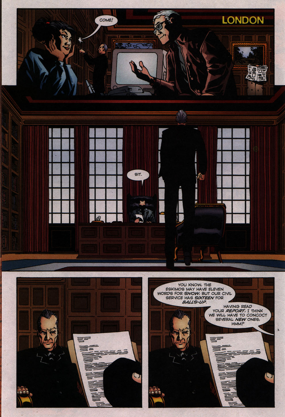 Read online The Establishment comic -  Issue #5 - 9