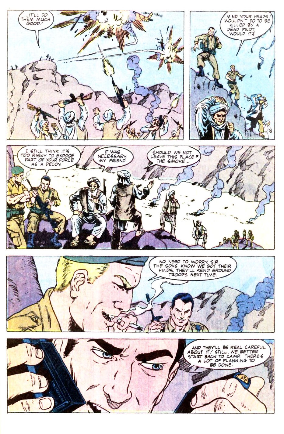 Read online Mark Hazzard: Merc comic -  Issue #12 - 4