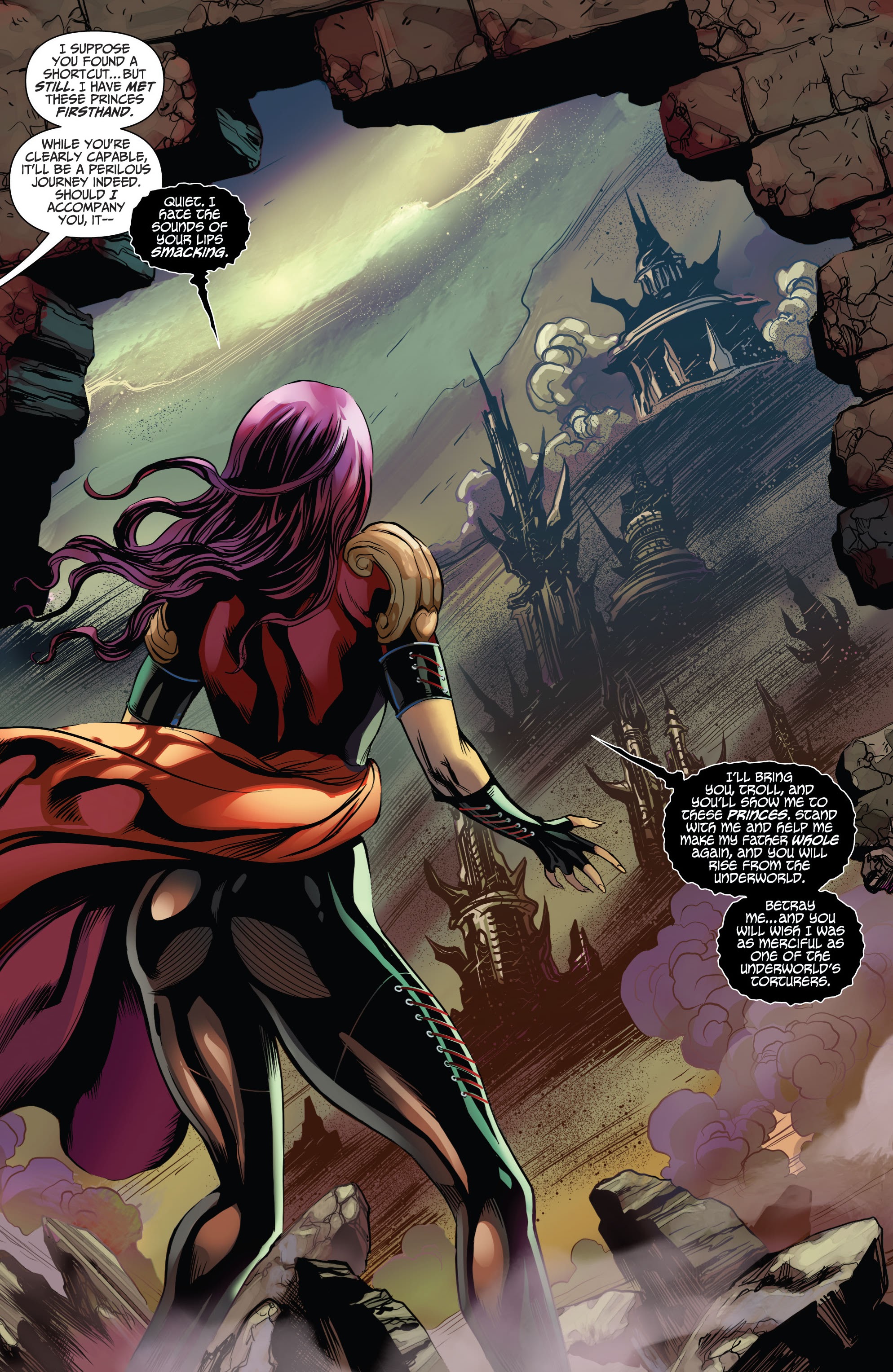 Read online Grimm Universe Presents Quarterly: Dracula's Daughter comic -  Issue # TPB - 12
