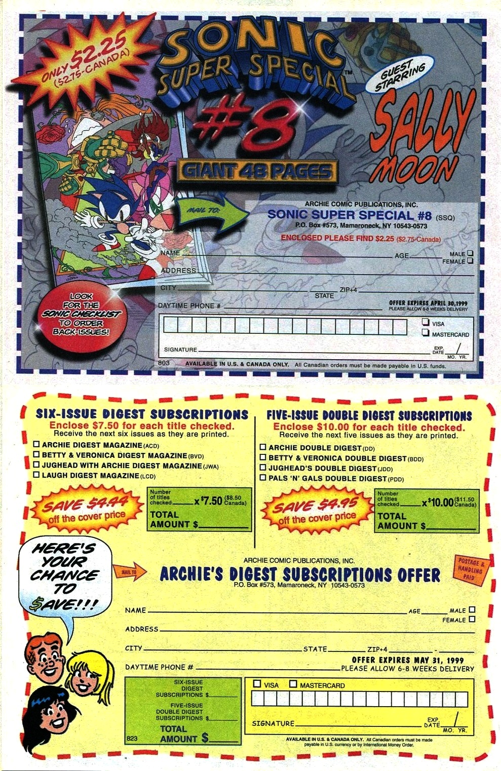 Read online Archie & Friends (1992) comic -  Issue #34 - 34