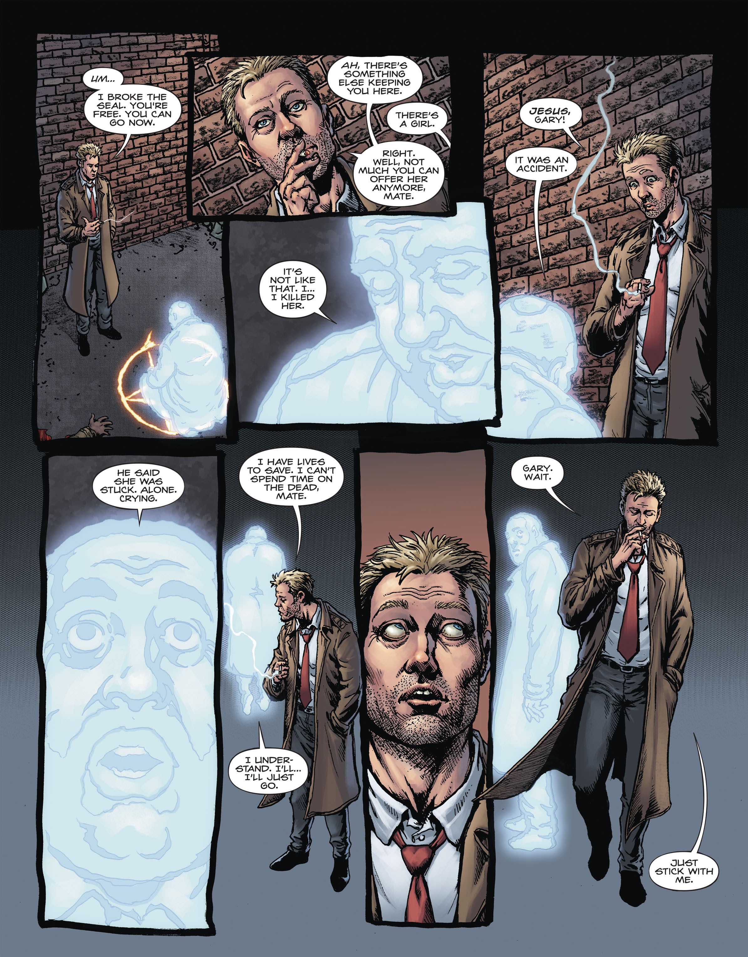 Read online Hellblazer: Rise and Fall comic -  Issue #2 - 16