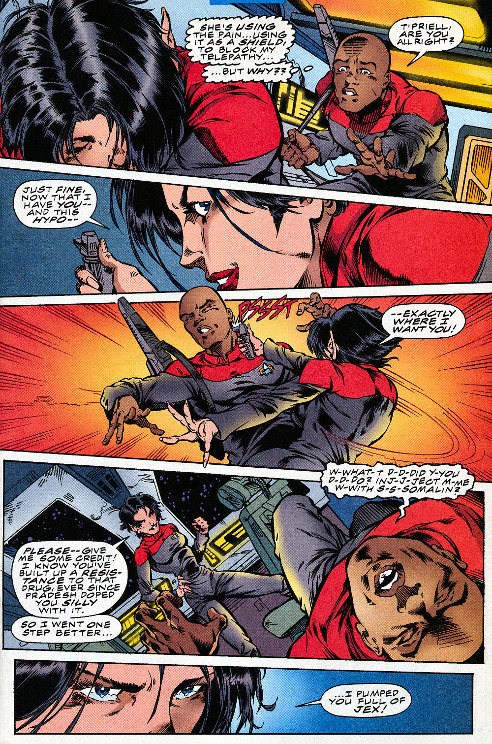 Read online Star Trek: Starfleet Academy (1996) comic -  Issue #14 - 10