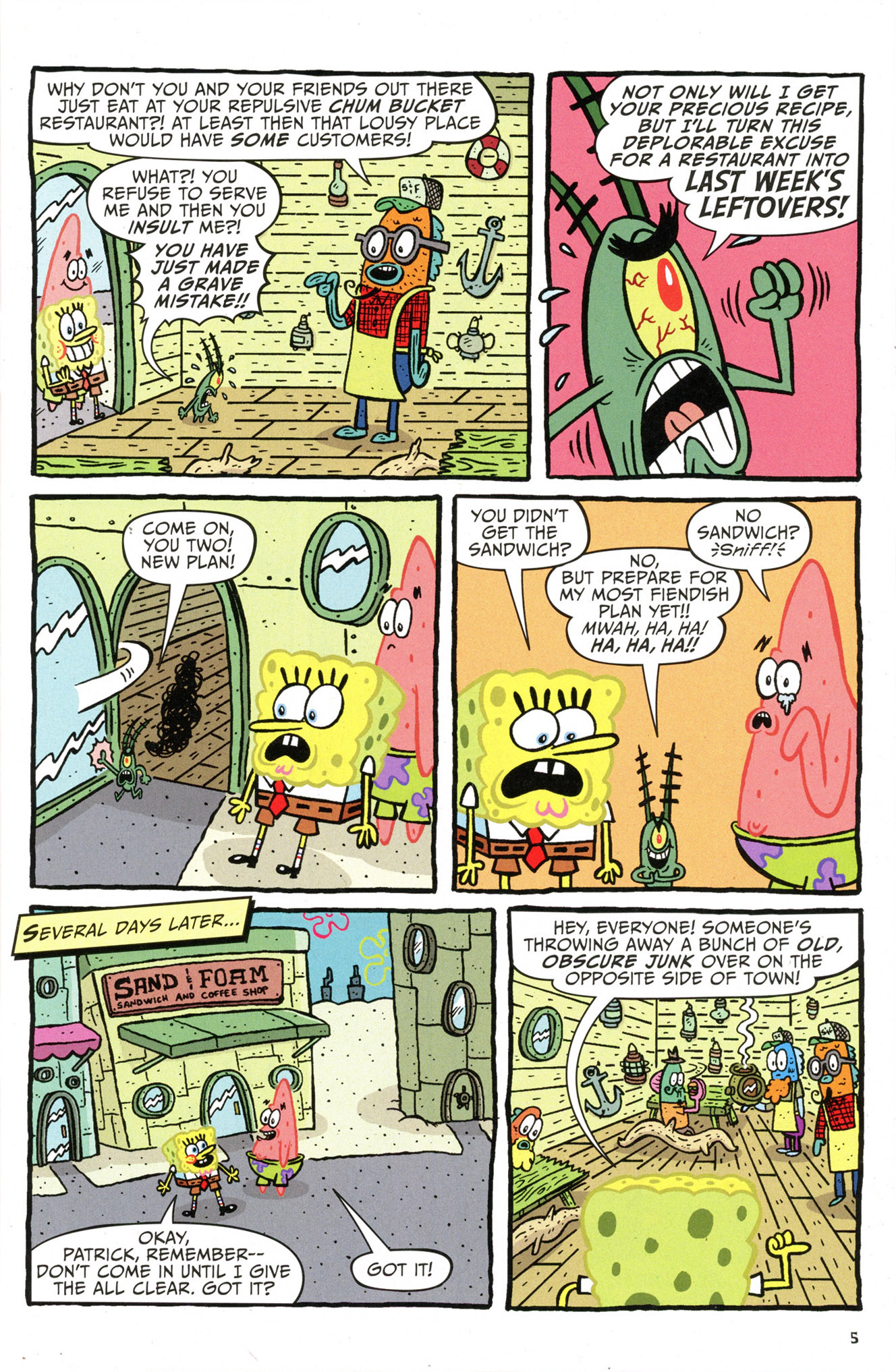 Read online SpongeBob Comics comic -  Issue #67 - 7