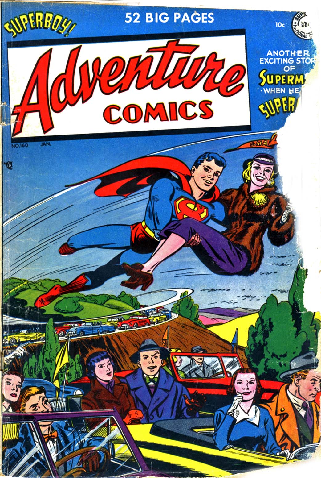Adventure Comics (1938) issue 160 - Page 1