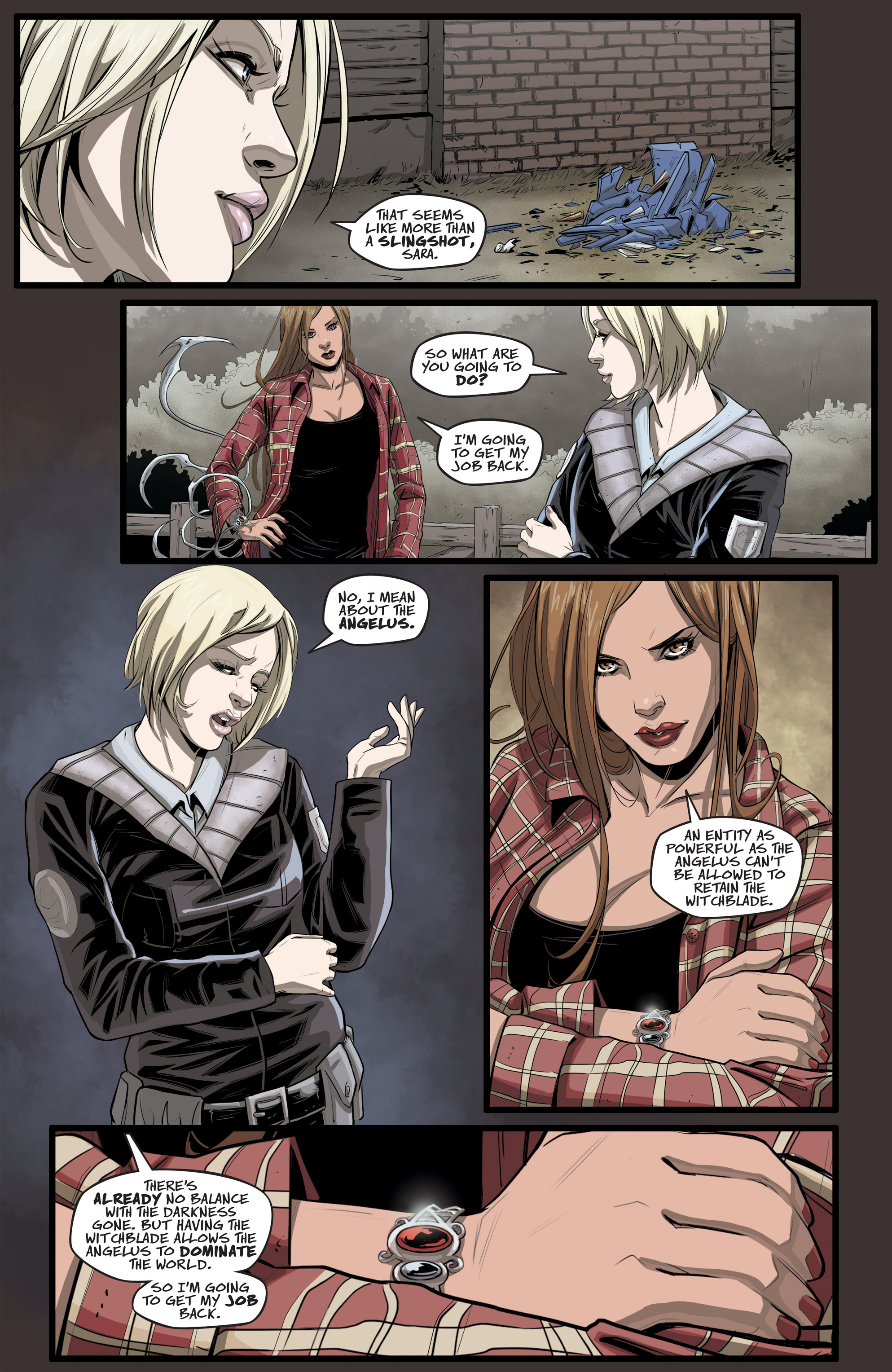 Read online Witchblade: Borne Again comic -  Issue # TPB 1 - 73