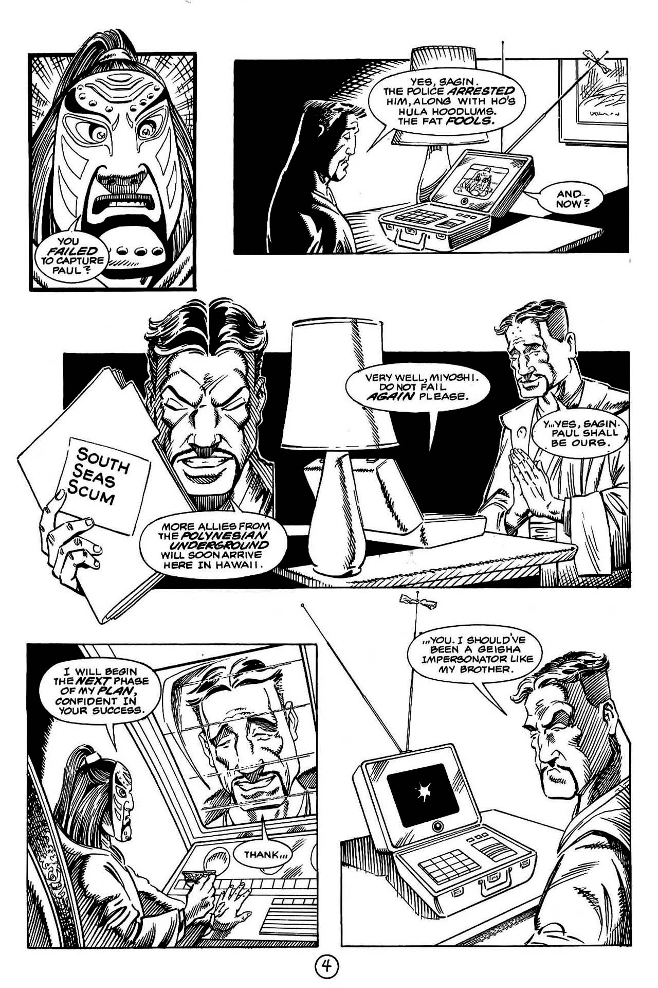 Read online Paul the Samurai (1992) comic -  Issue #6 - 5